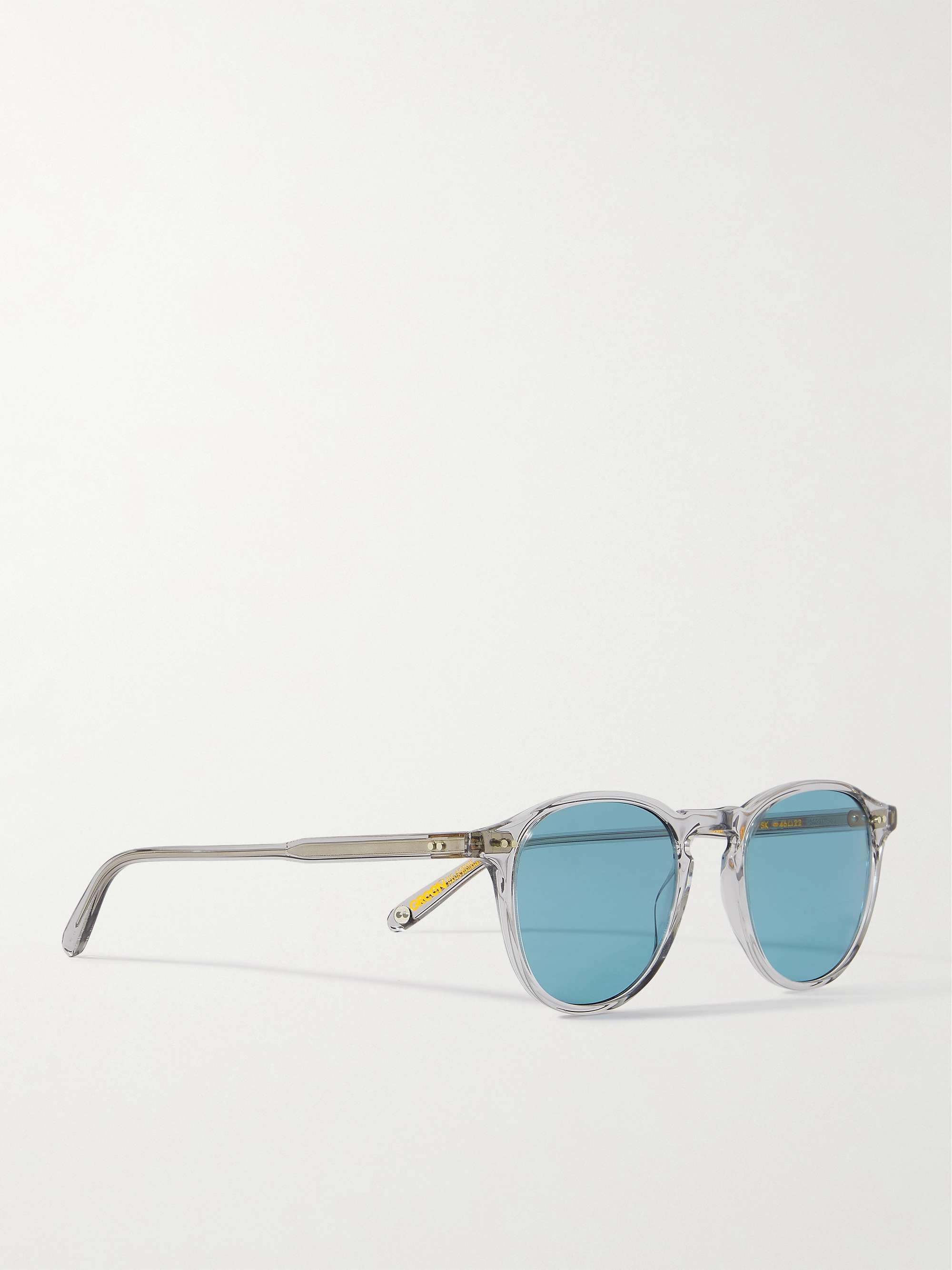 GARRETT LEIGHT CALIFORNIA OPTICAL Hampton Round-Frame Acetate Sunglasses