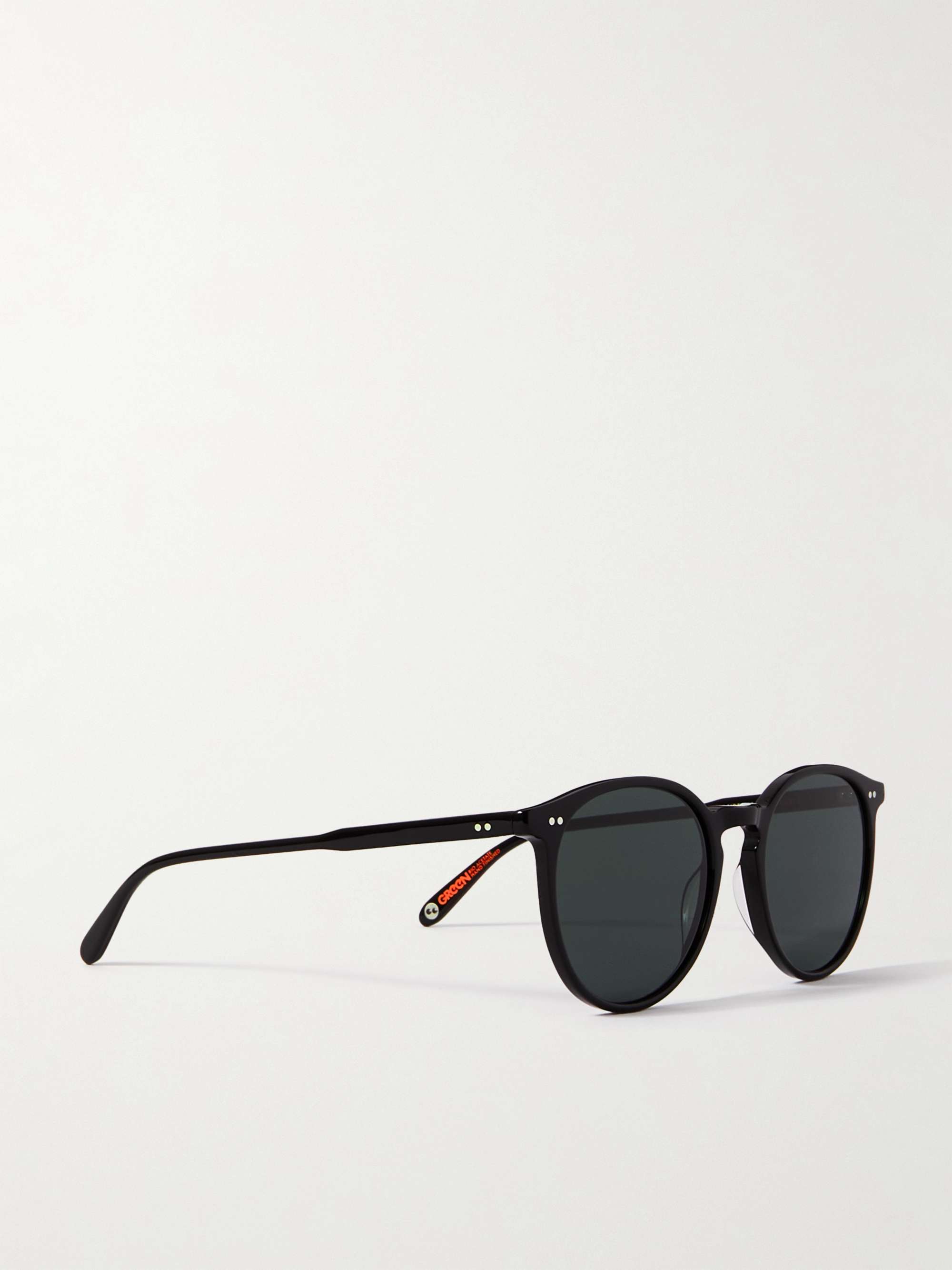 GARRETT LEIGHT CALIFORNIA OPTICAL Morningside Round-Frame Acetate Sunglasses