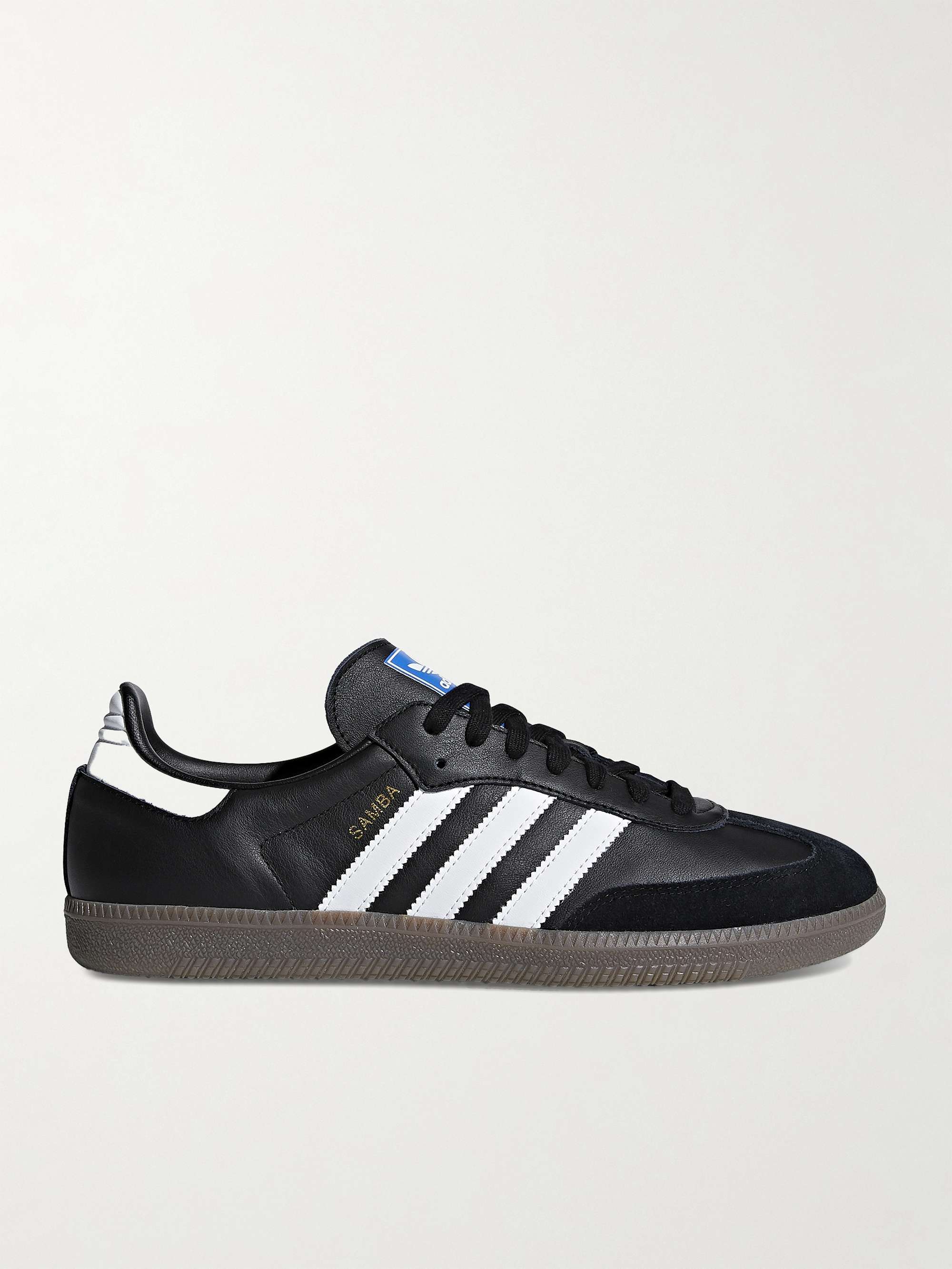 Samba OG Suede-Trimmed Leather | ADIDAS ORIGINALS PORTER