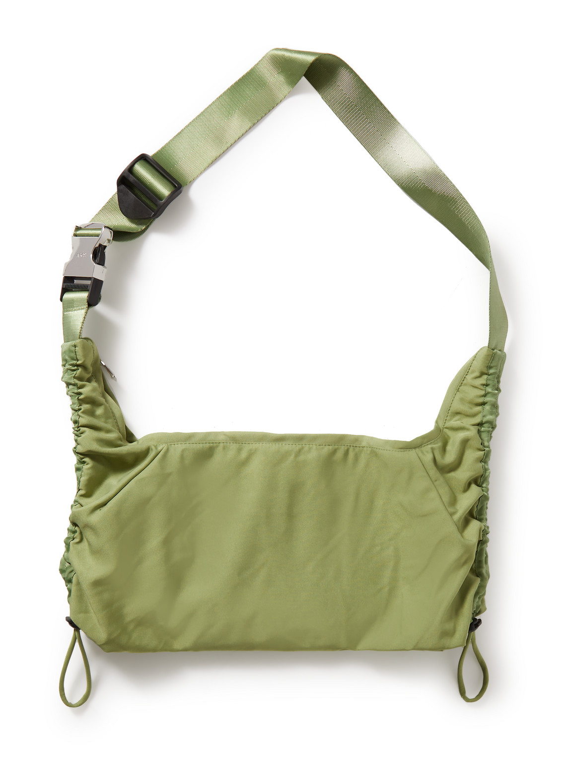 Arcs Little Hey Recycled Shell Messenger Bag In Green