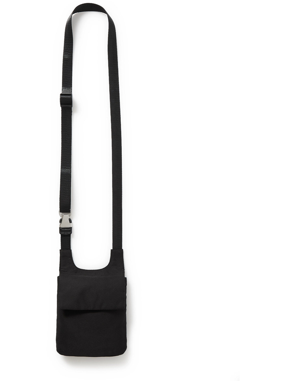 Arcs Ghosting Recycled-shell Messenger Bag In Black