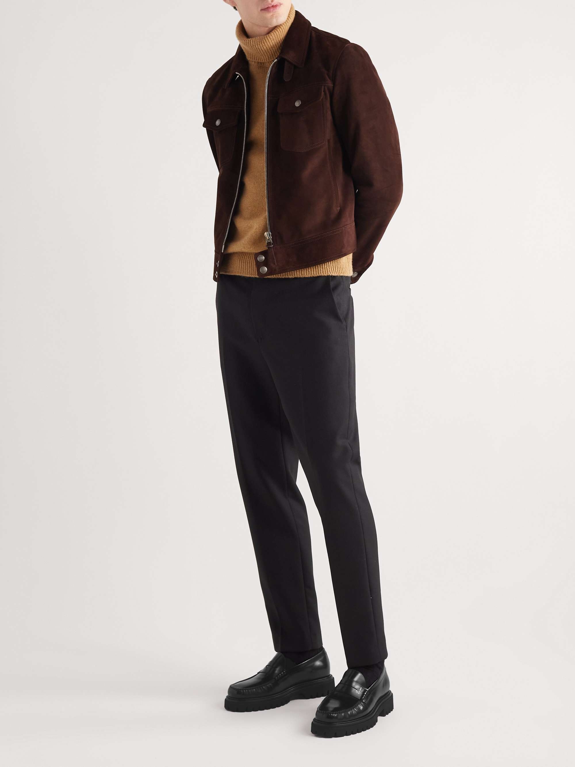 DUNHILL Uniform Leather Loafers MR PORTER