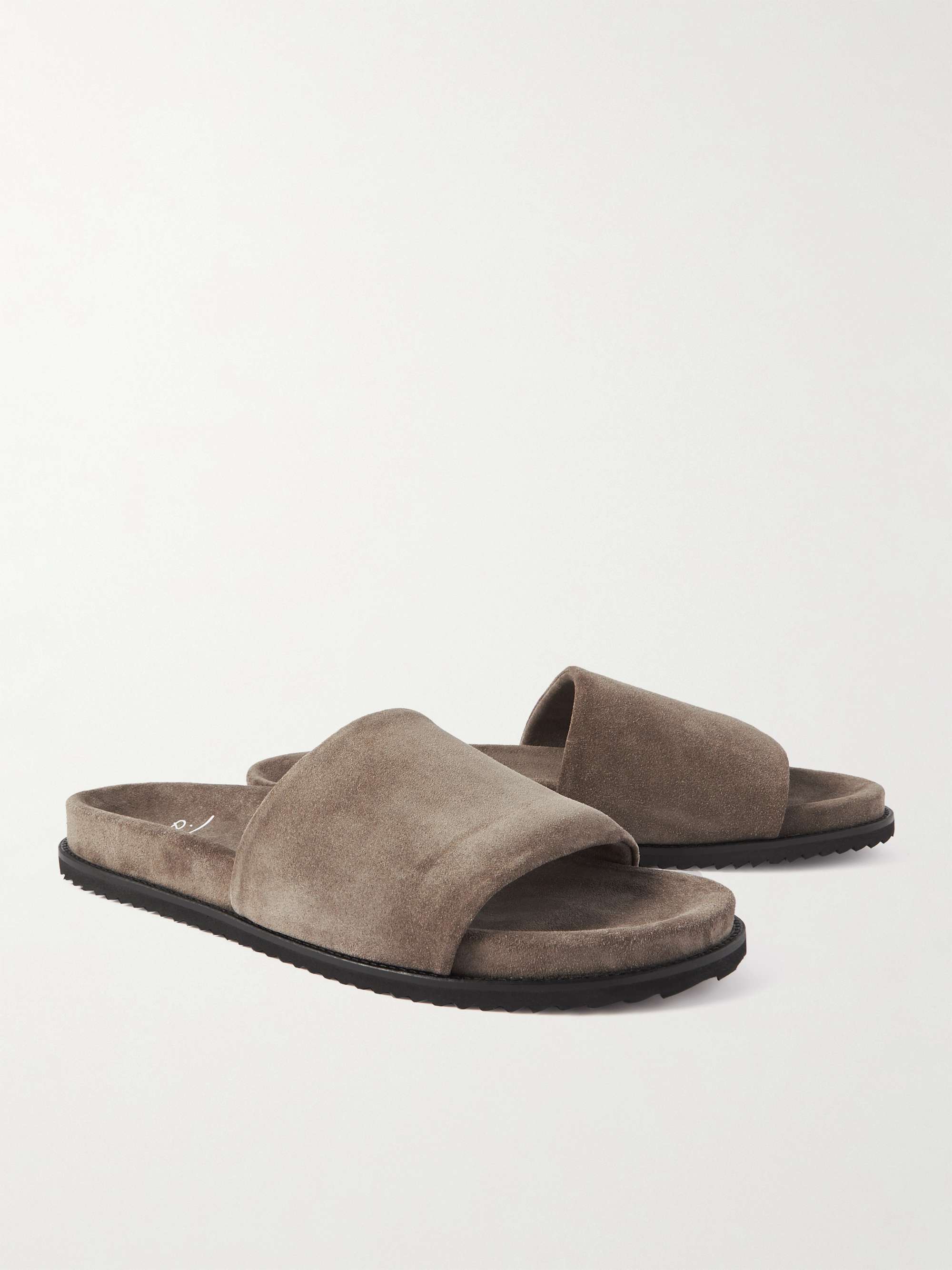 MR P. David Regenerated Suede by evolo® Sandals for Men | MR PORTER