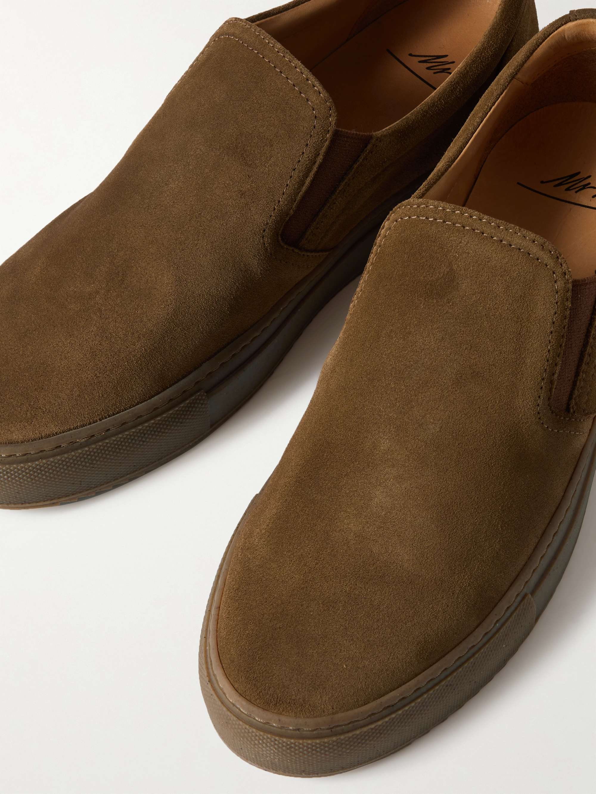 MR P. Regenerated Suede by evolo® Slip-On Sneakers