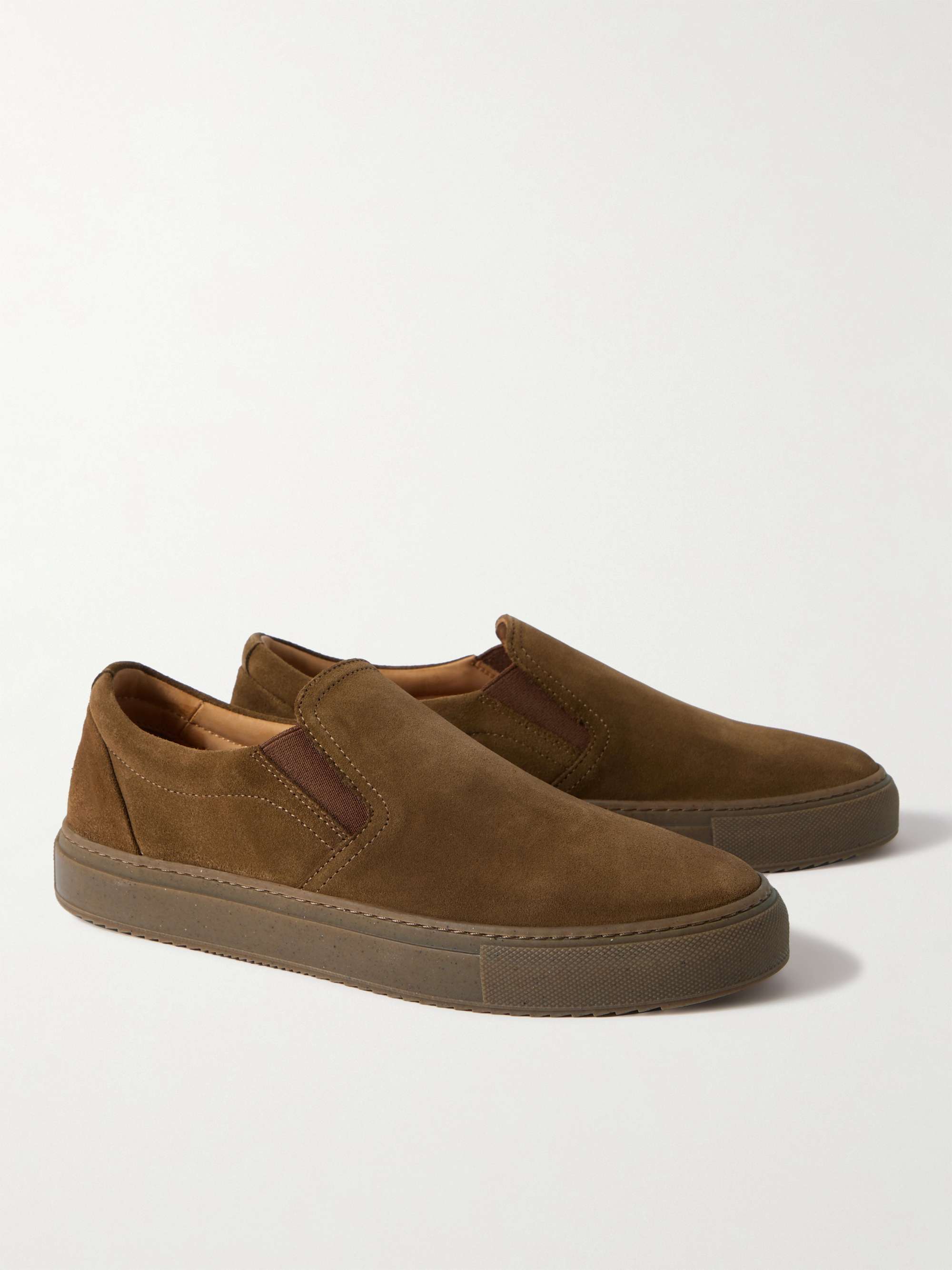 MR P. Regenerated Suede by evolo® Slip-On Sneakers