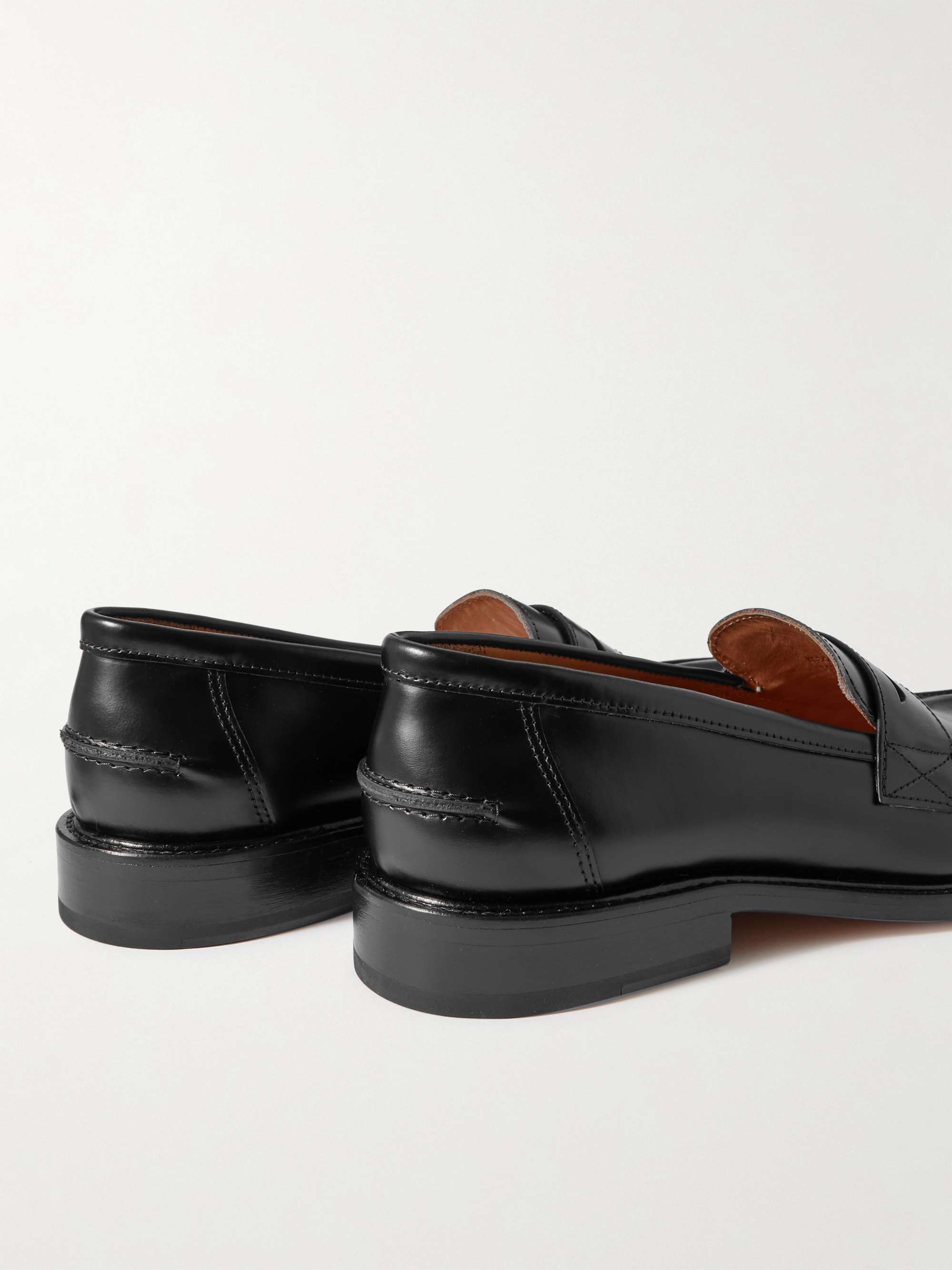 MR P. Leather Loafers