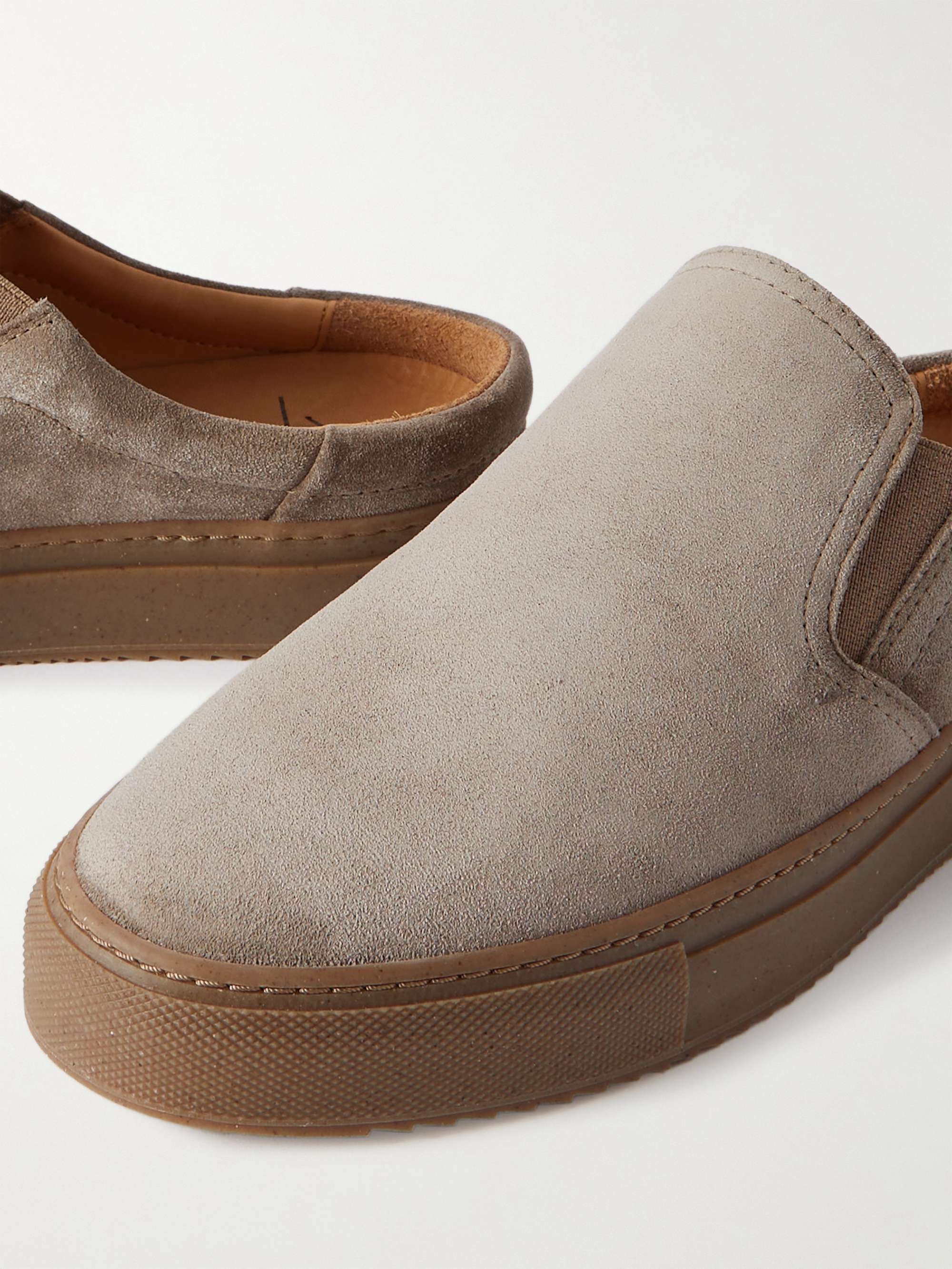 MR P. Larry Suede Backless Slip-On Sneakers