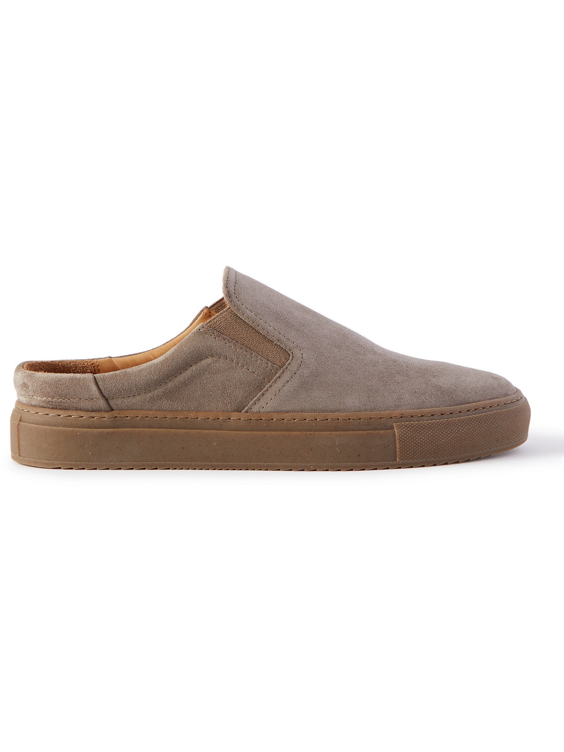 Larry Suede Backless Slip-On Sneakers