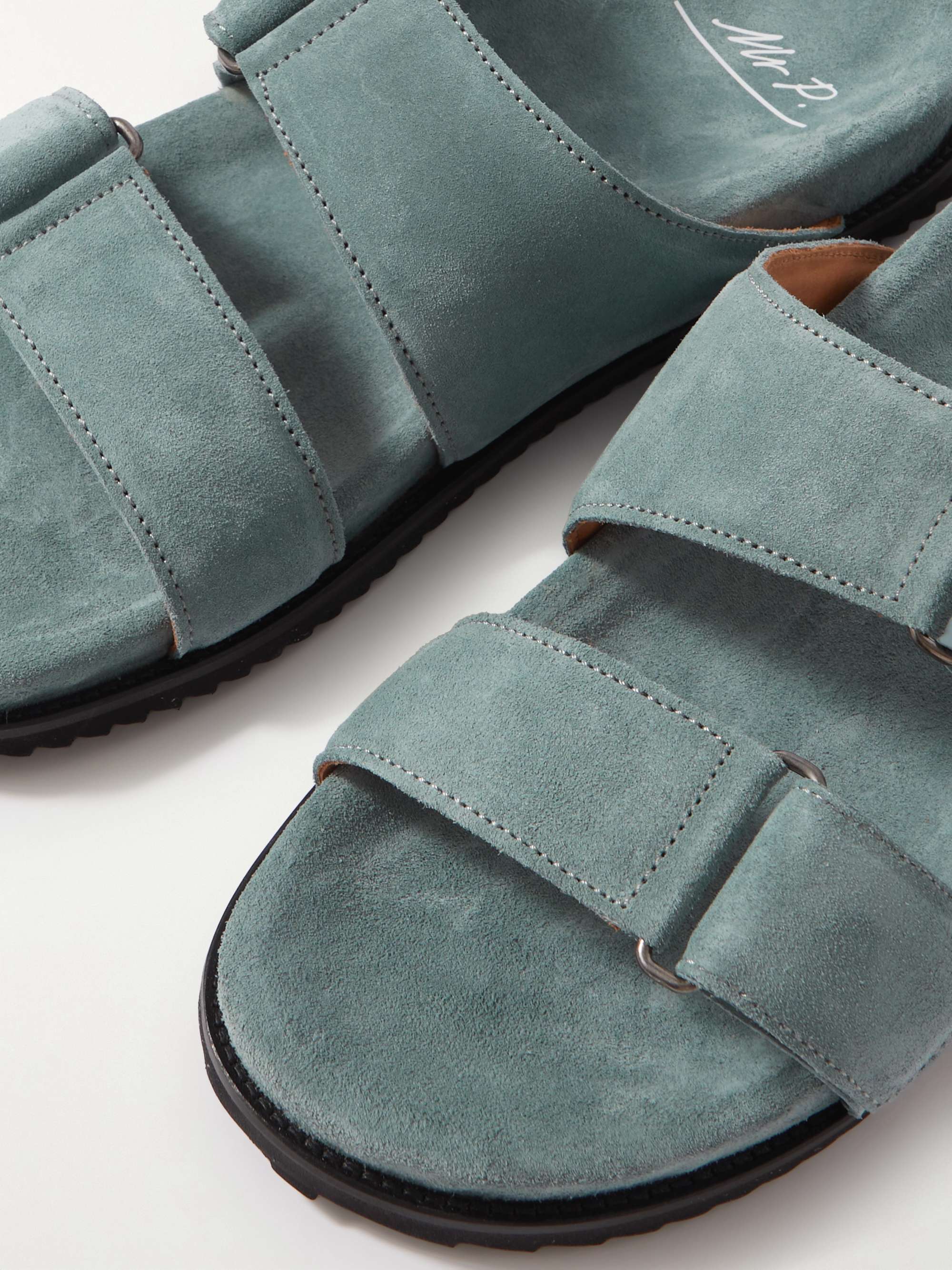 MR P. David Regenerated Suede by evolo® Sandals
