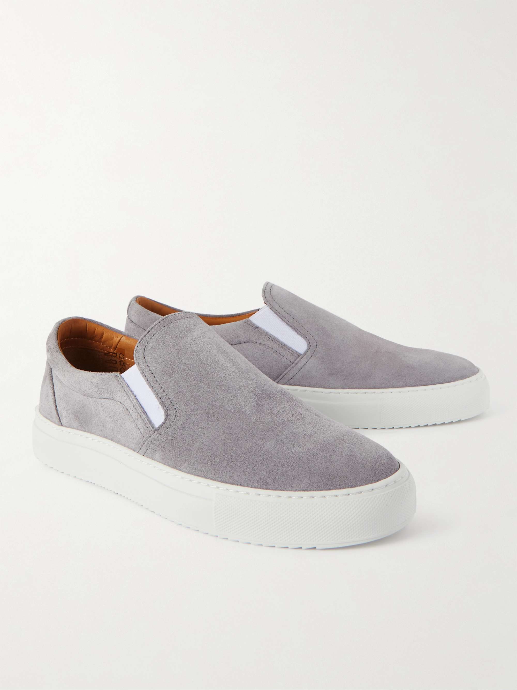 MR P. Regenerated Suede by evolo® Slip-On Sneakers