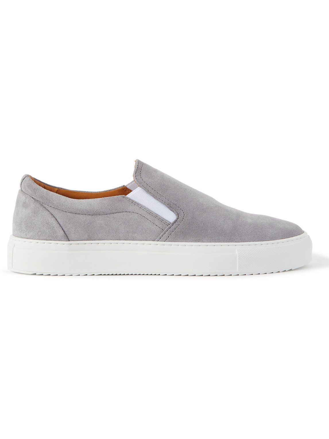 Regenerated Suede by evolo® Slip-On Sneakers