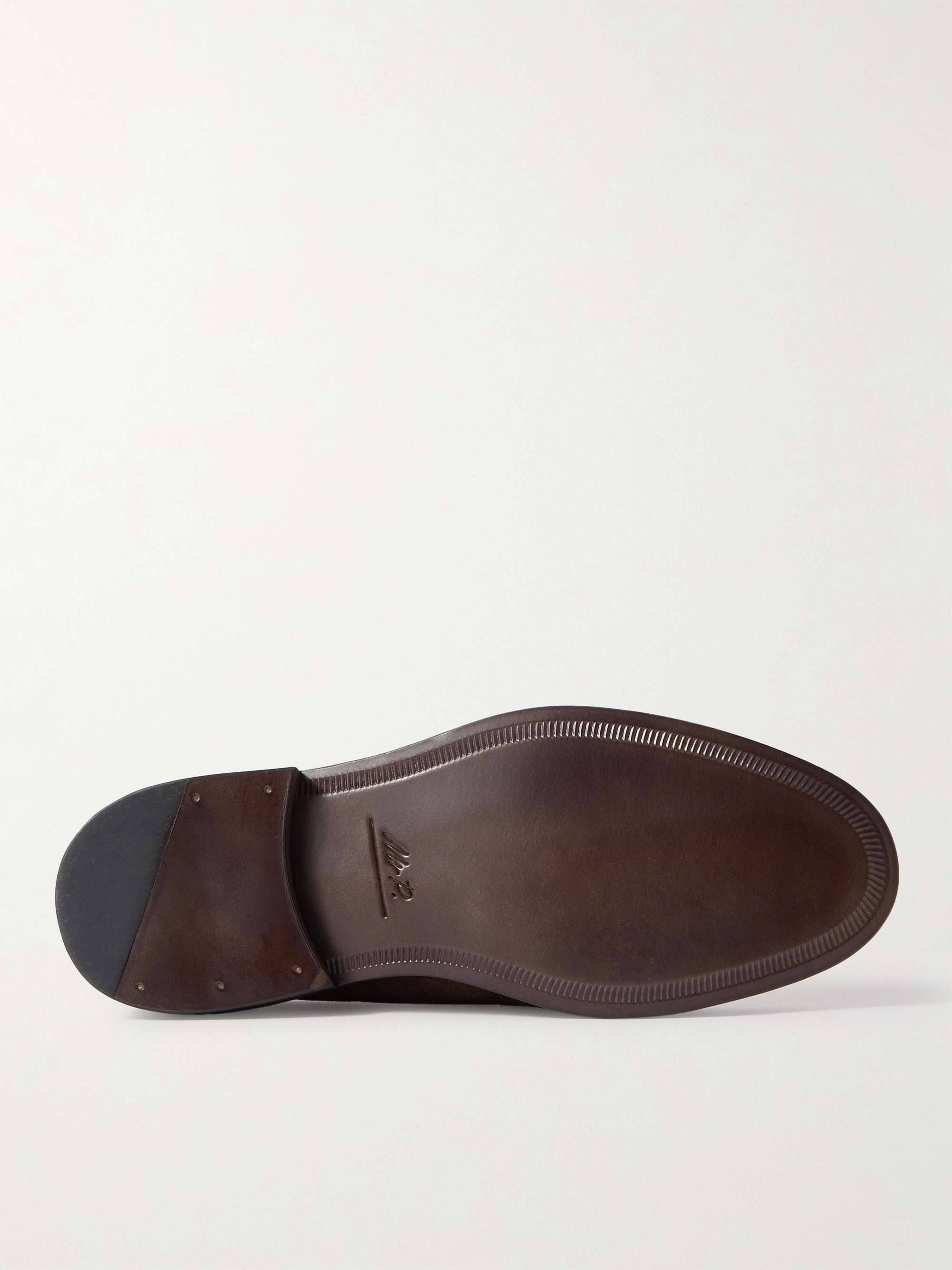 MR P. Tasseled Regenerated Suede by evolo® Loafers