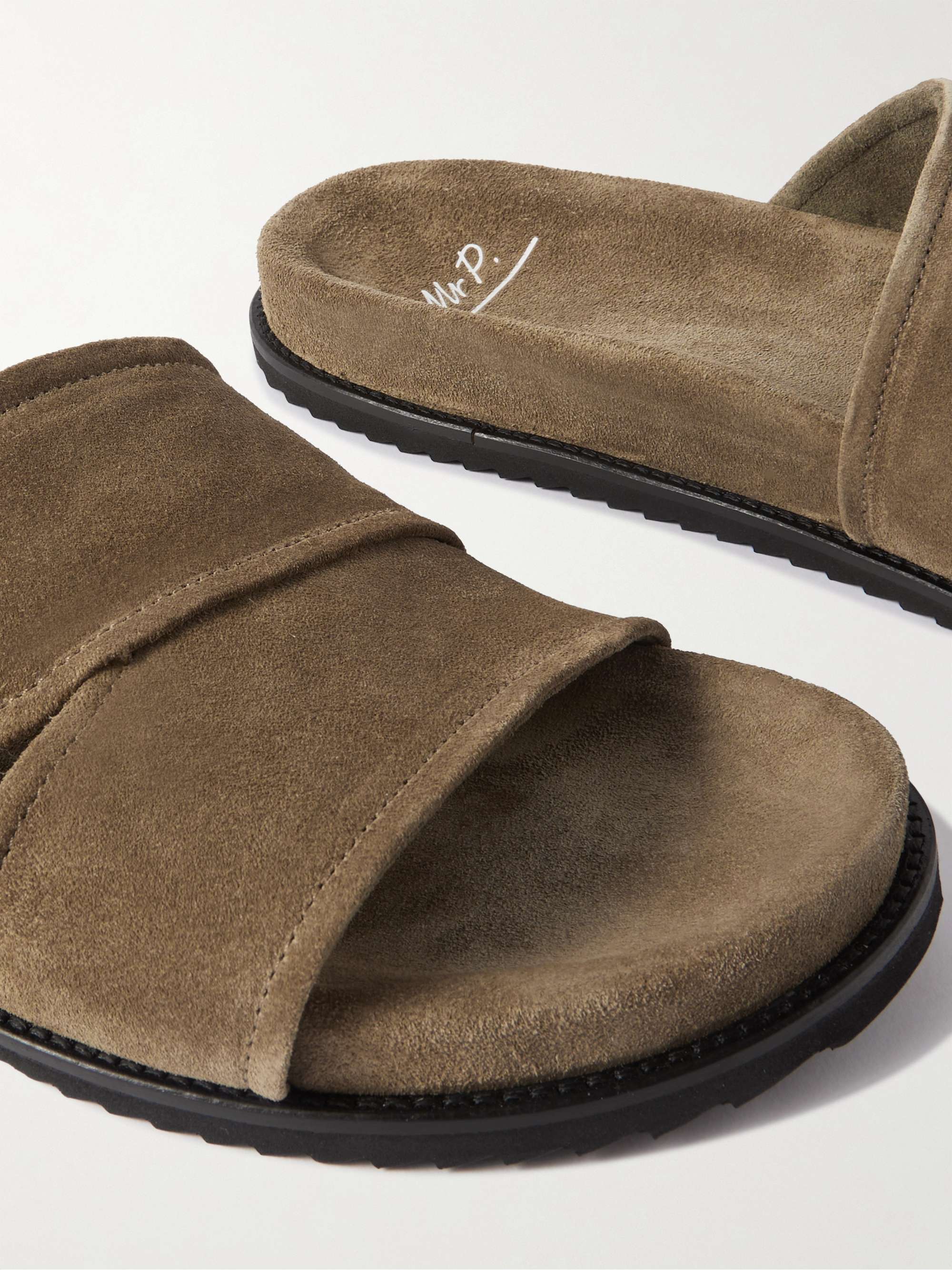 MR P. David Regenerated Suede by evolo® Sandals