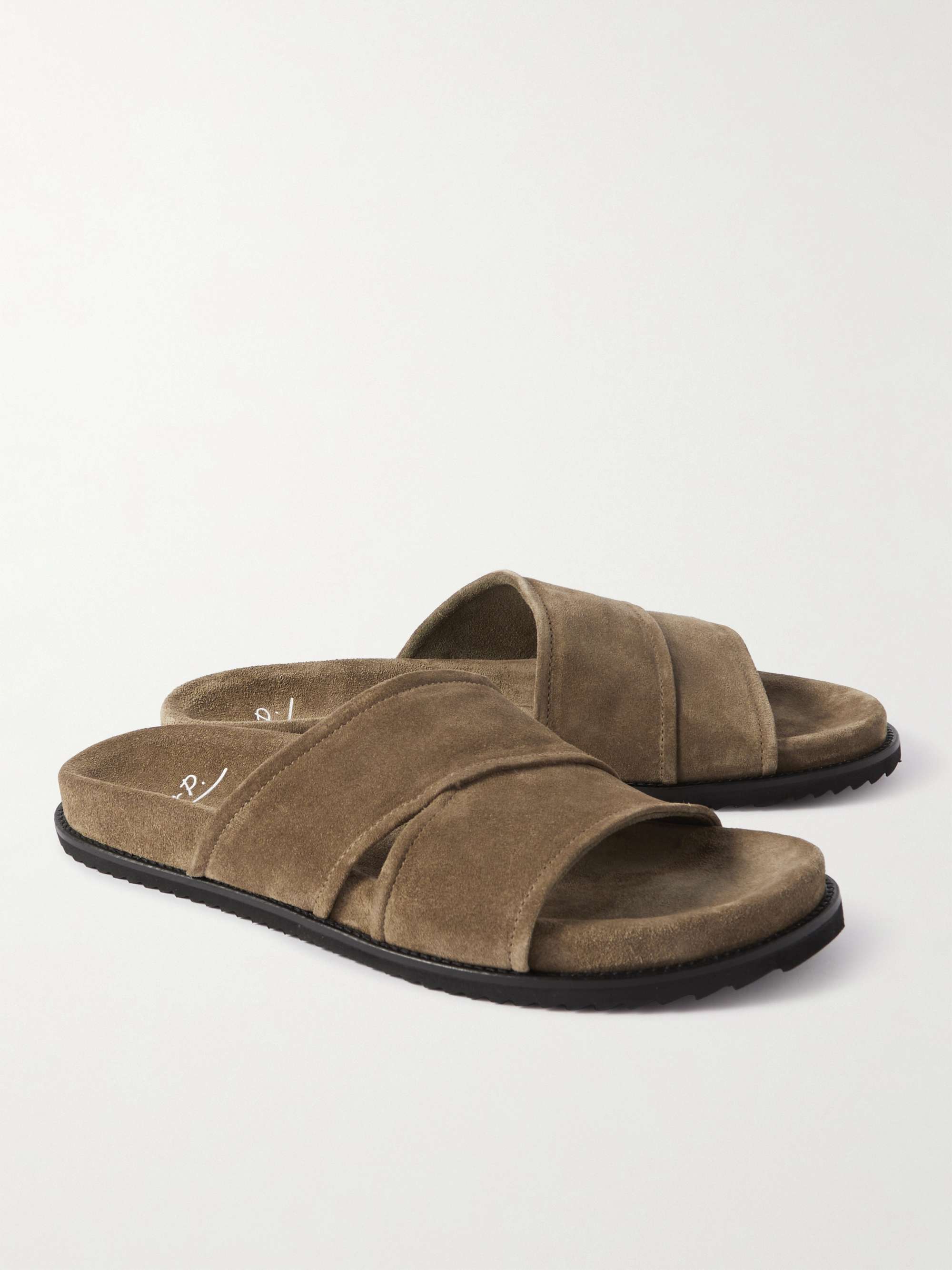 MR P. David Regenerated Suede by evolo® Sandals