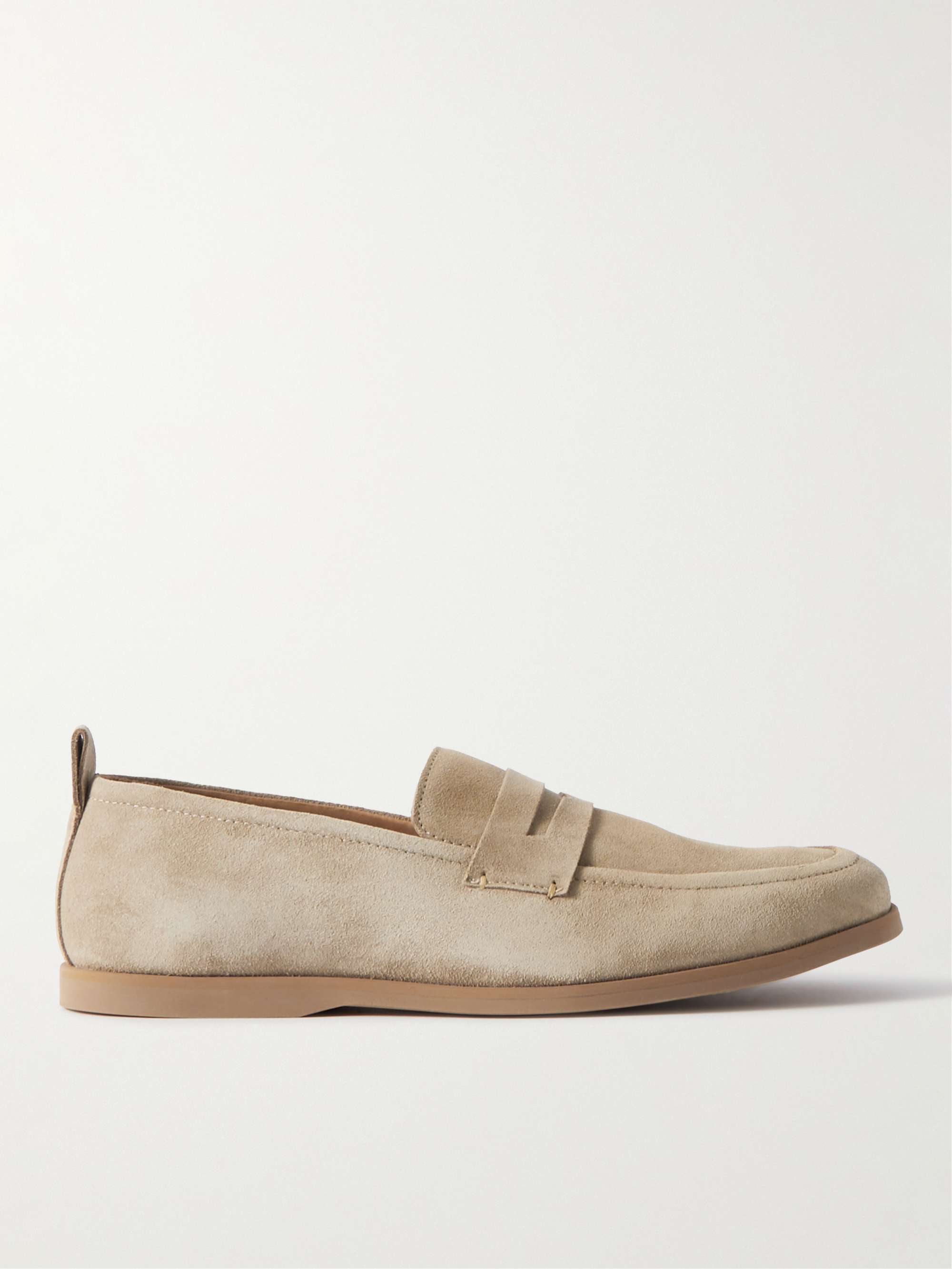 grænseflade kobling radius MR P. Suede Penny Loafers for Men | MR PORTER