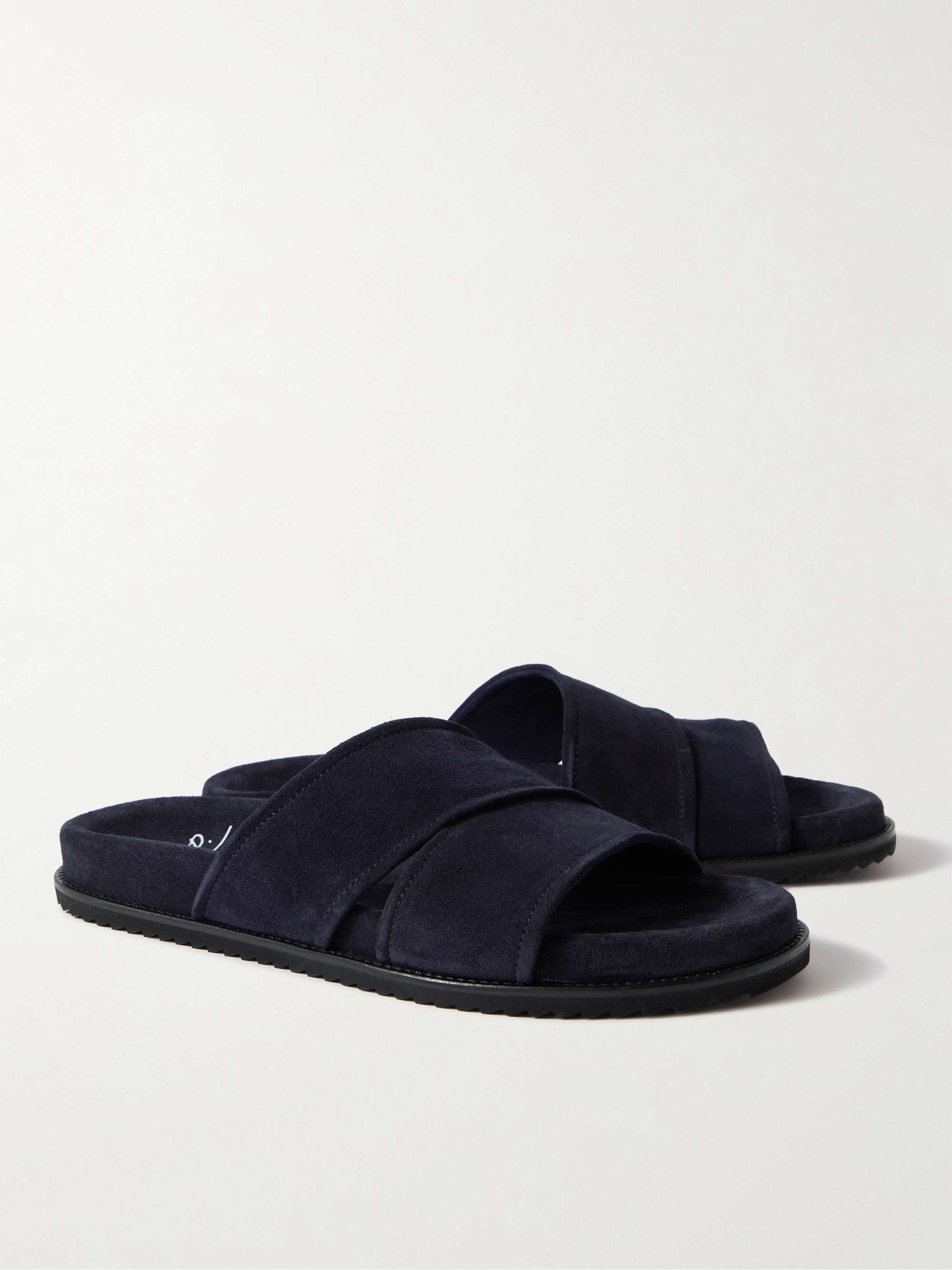 MR P. David Regenerated Suede by evolo® Sandals