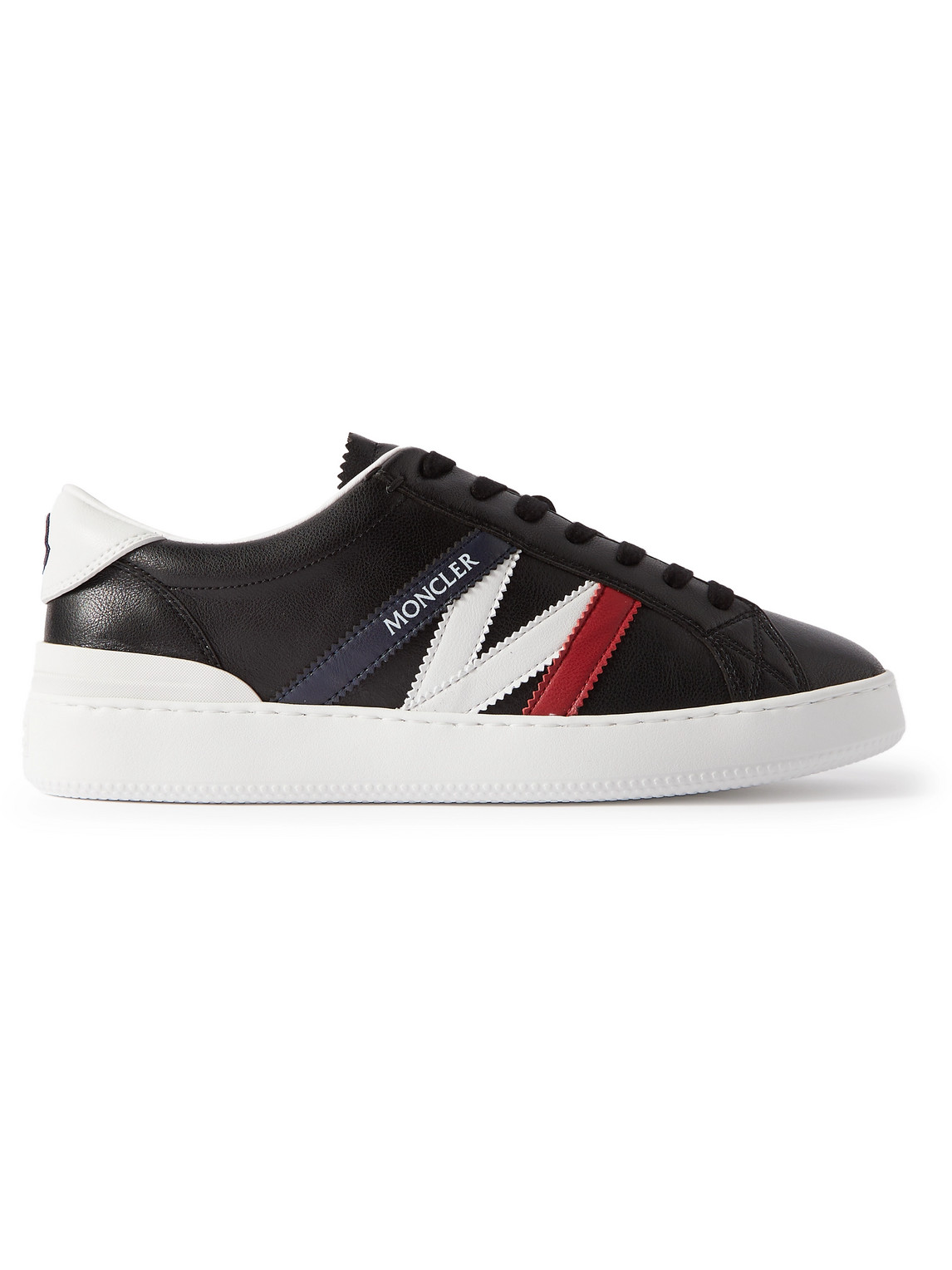 Moncler Monaco M Low Top Sneak In Black