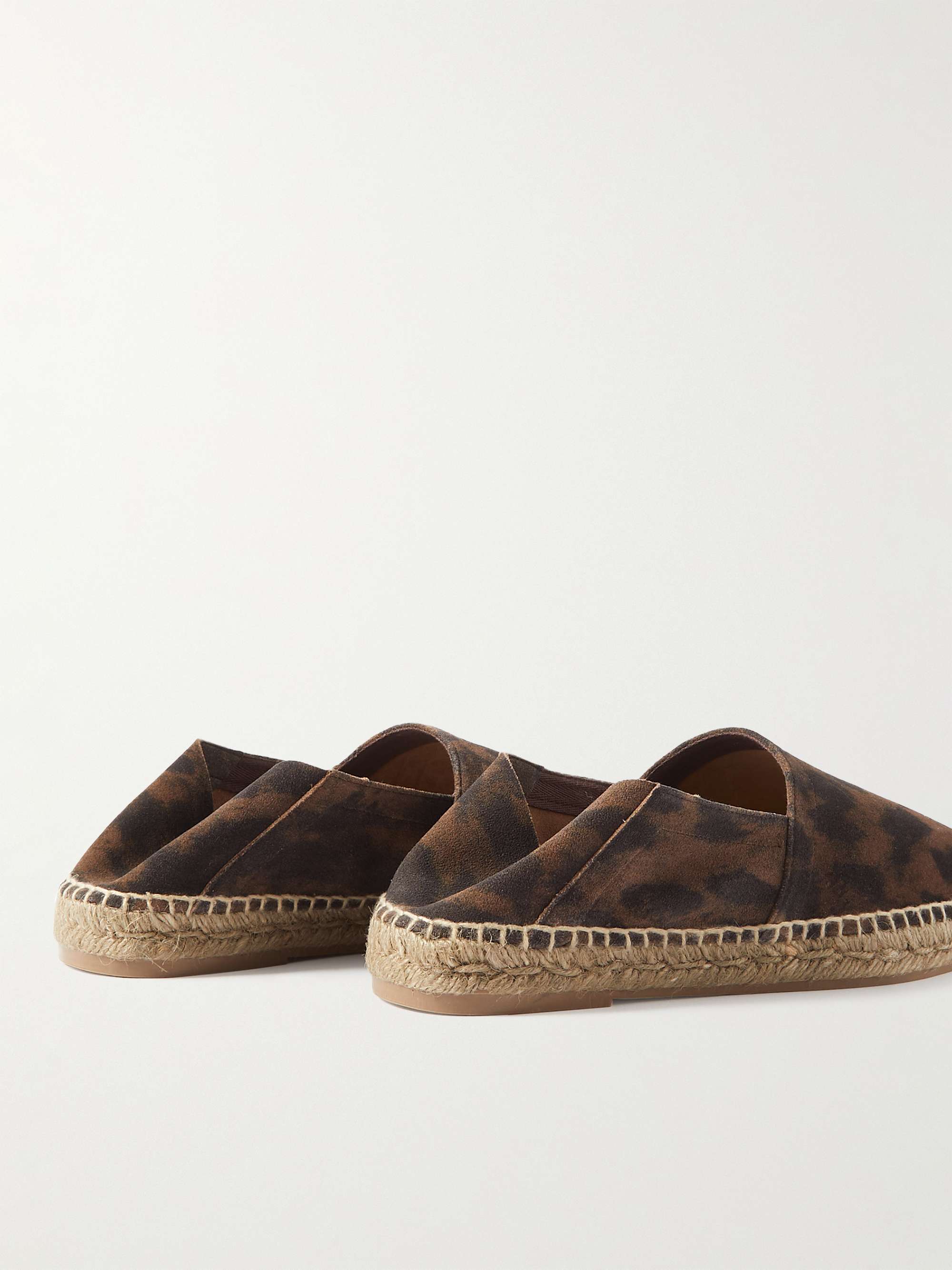 TOM FORD Barnes Leopard-Print Suede Espadrillas