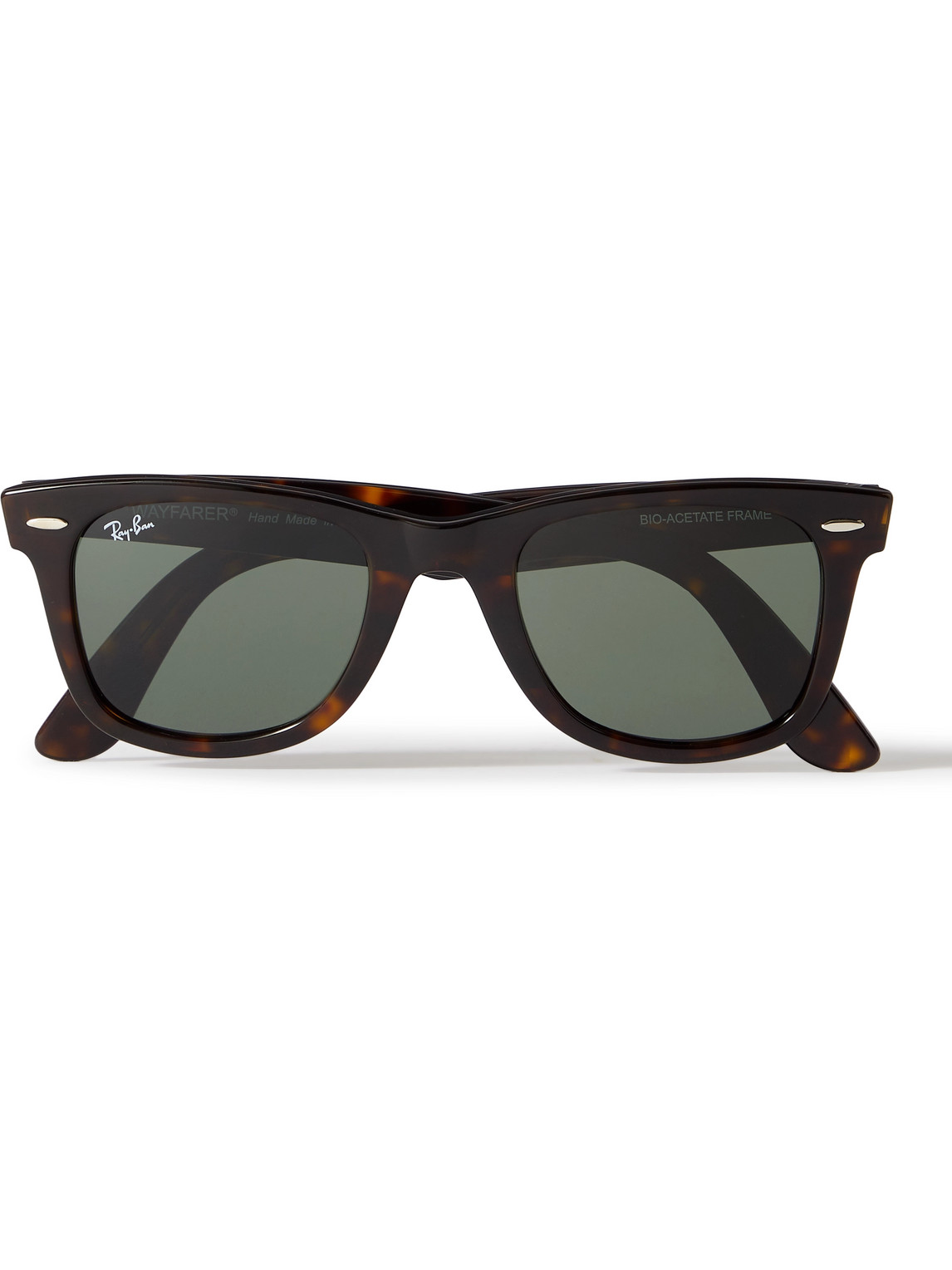 Ray Ban Wayfarer Tortoiseshell Acetate Sunglasses In Tortoiseshell