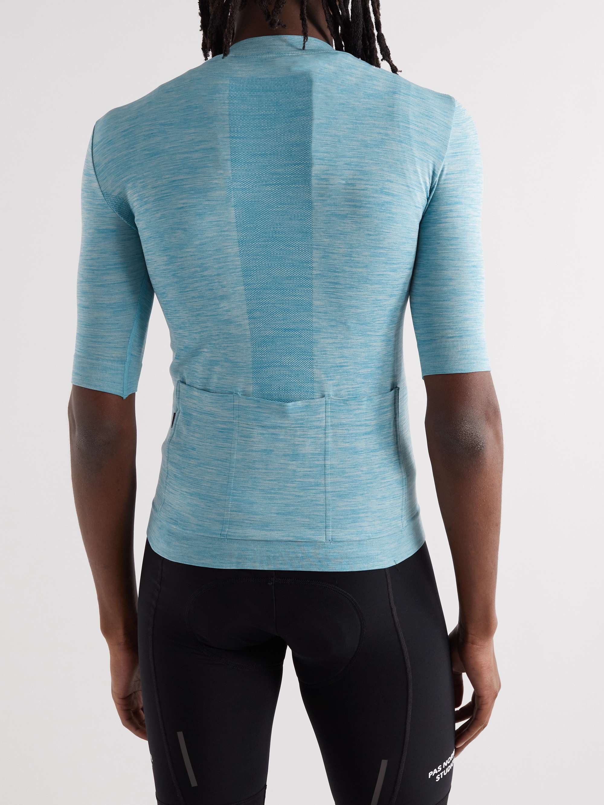 PAS NORMAL STUDIOS Escapism Logo-Print Cycling Jersey