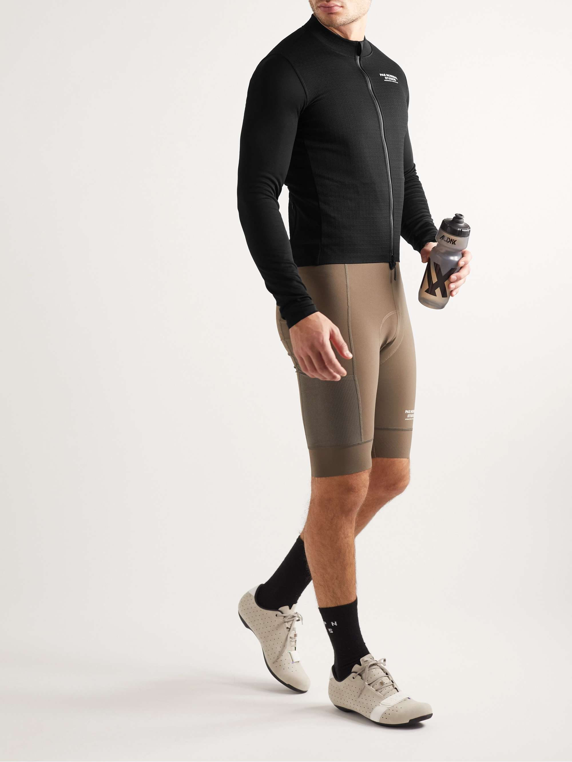 PAS NORMAL STUDIOS Escapism Logo-Print Cycling Jersey