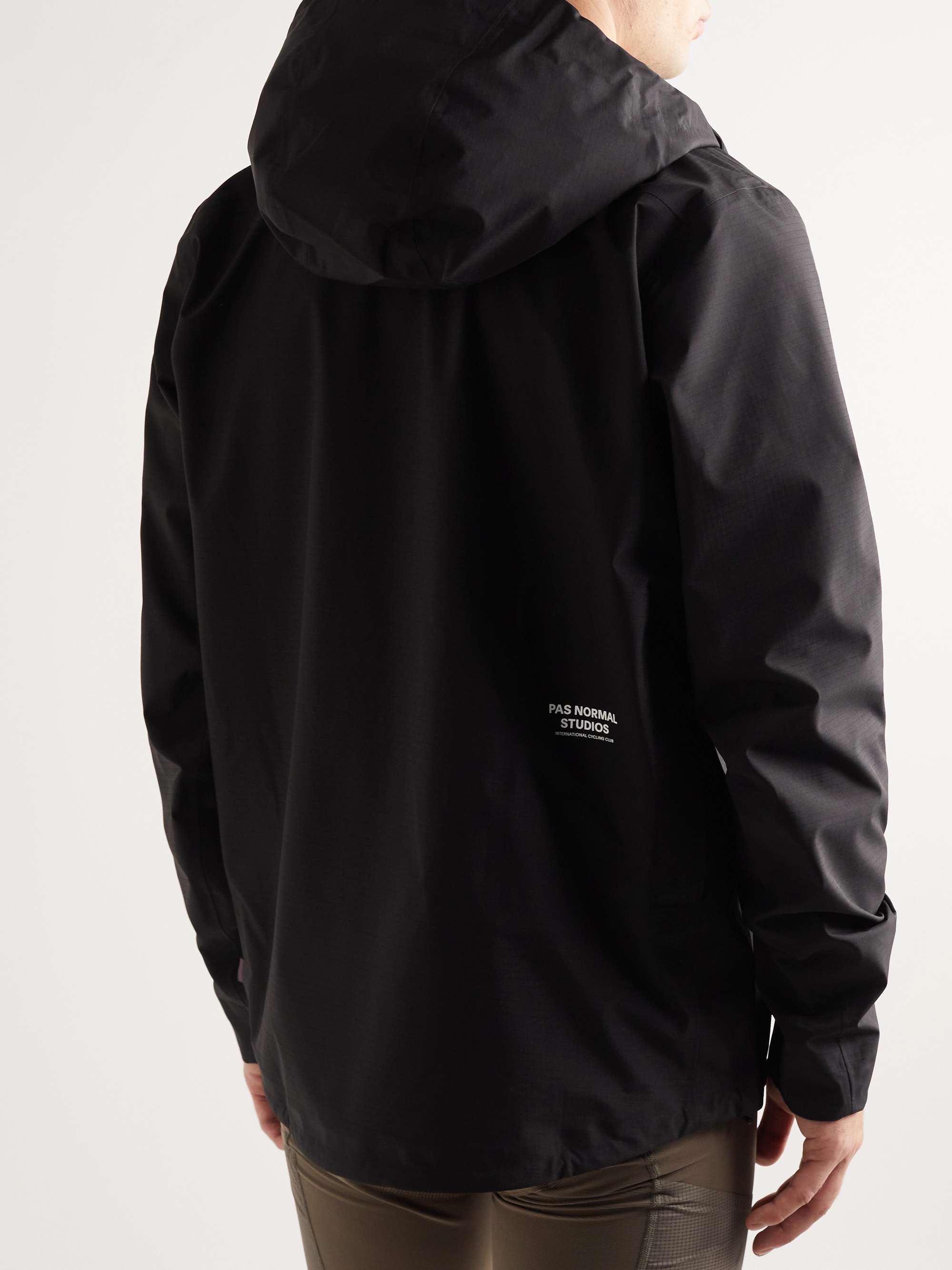 PAS NORMAL STUDIOS Escapism Logo-Print Ripstop Hooded Jacket