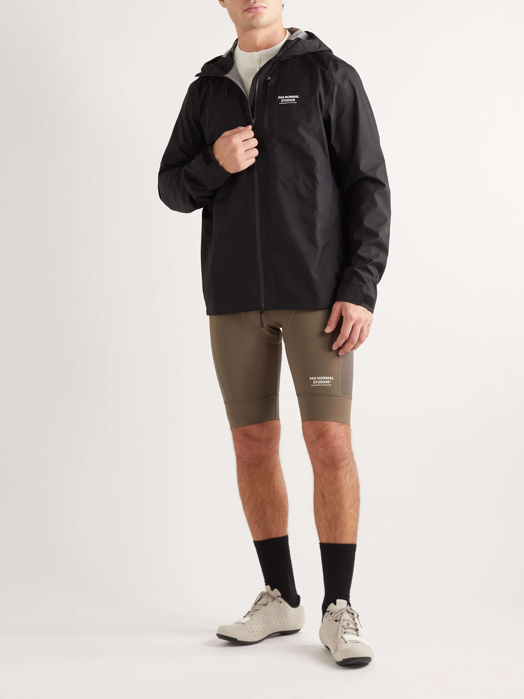 PAS NORMAL STUDIOS Escapism Logo-Print Ripstop Hooded Jacket