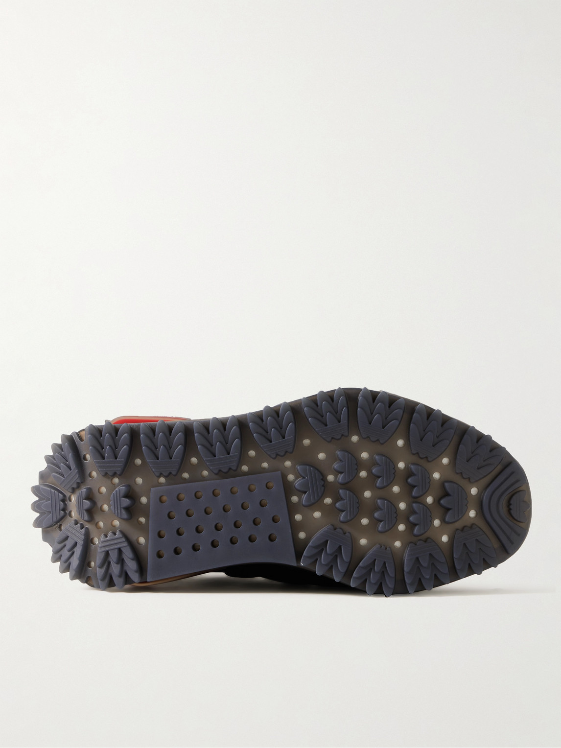MONCLER GENIUS ADIDAS ORIGINALS NMD RUNNER STRETCH JERSEY-TRIMMED QUILTED GORE-TEX HIGH-TOP SNEAKERS
