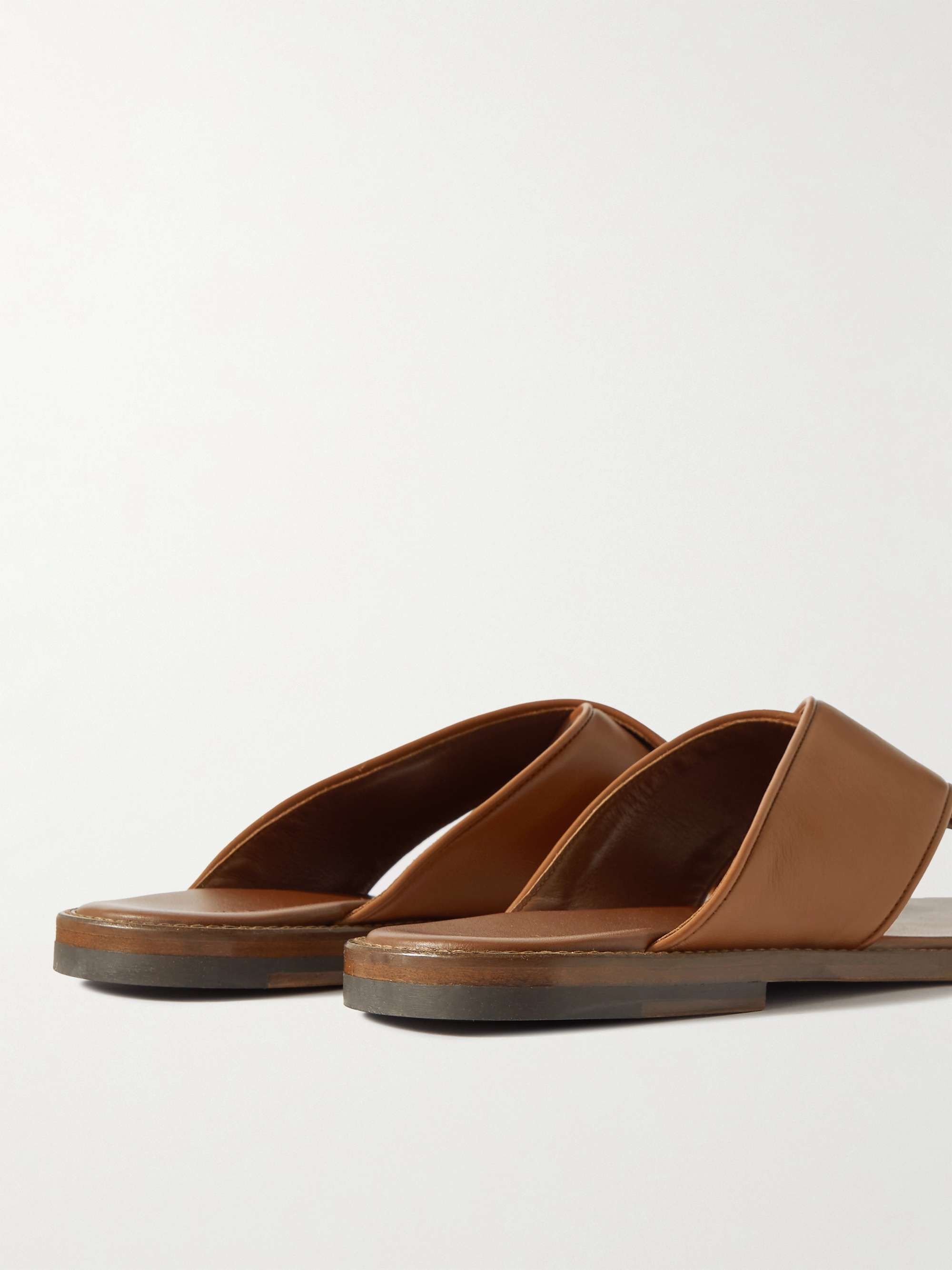 MANOLO BLAHNIK Otawi Leather Sandals