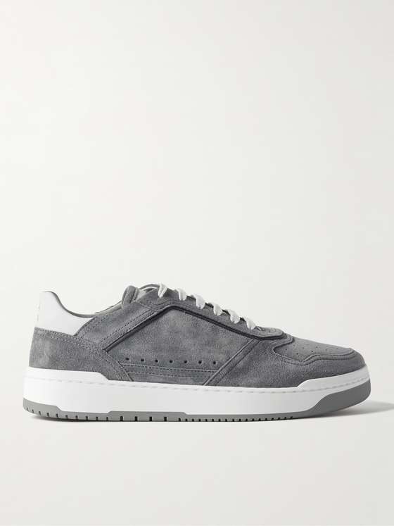 mrporter.com | Sneakers aus Veloursleder mit Lederbesätzen
