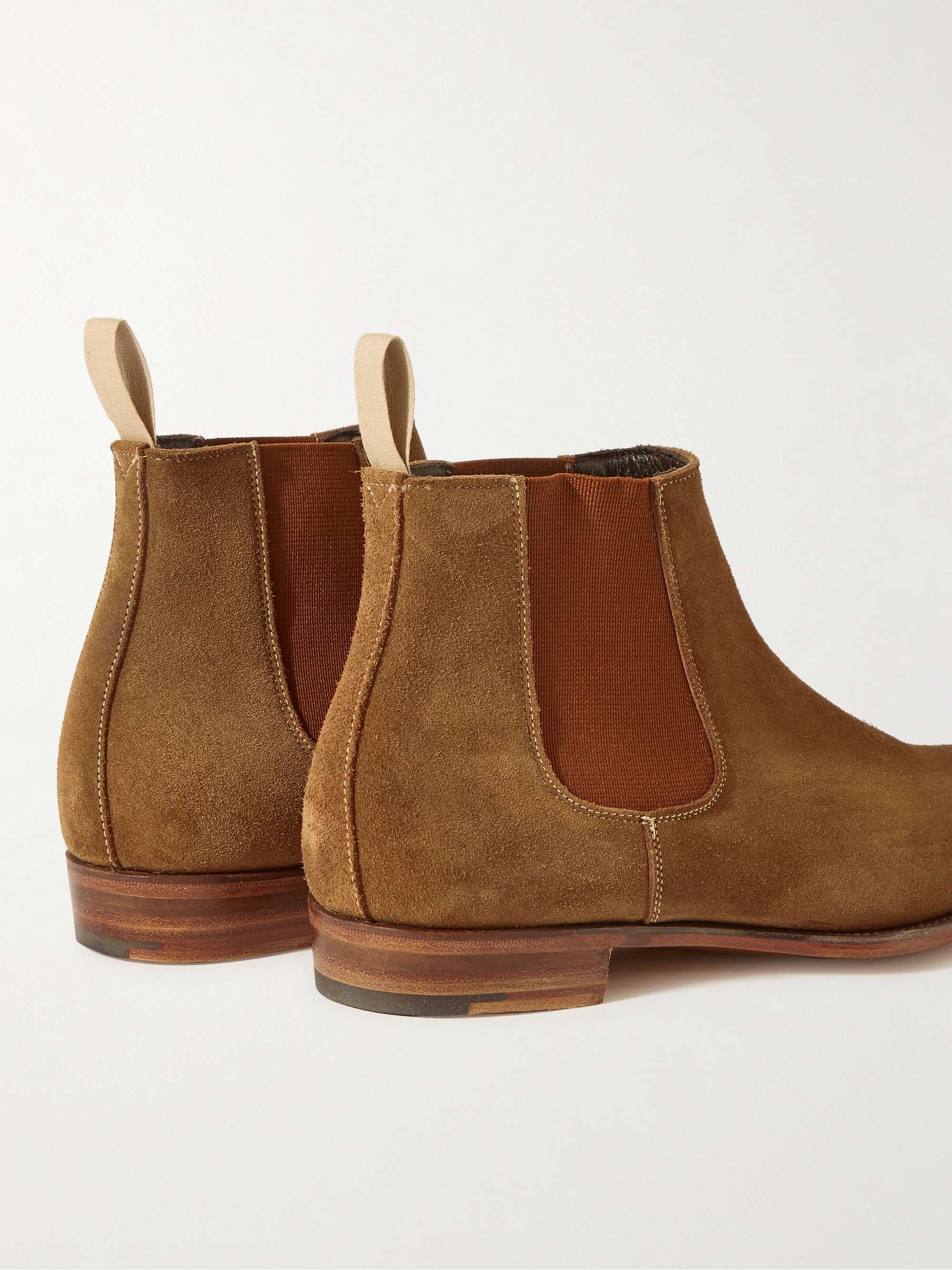 GEORGE CLEVERLEY Jason Suede Chelsea Boots