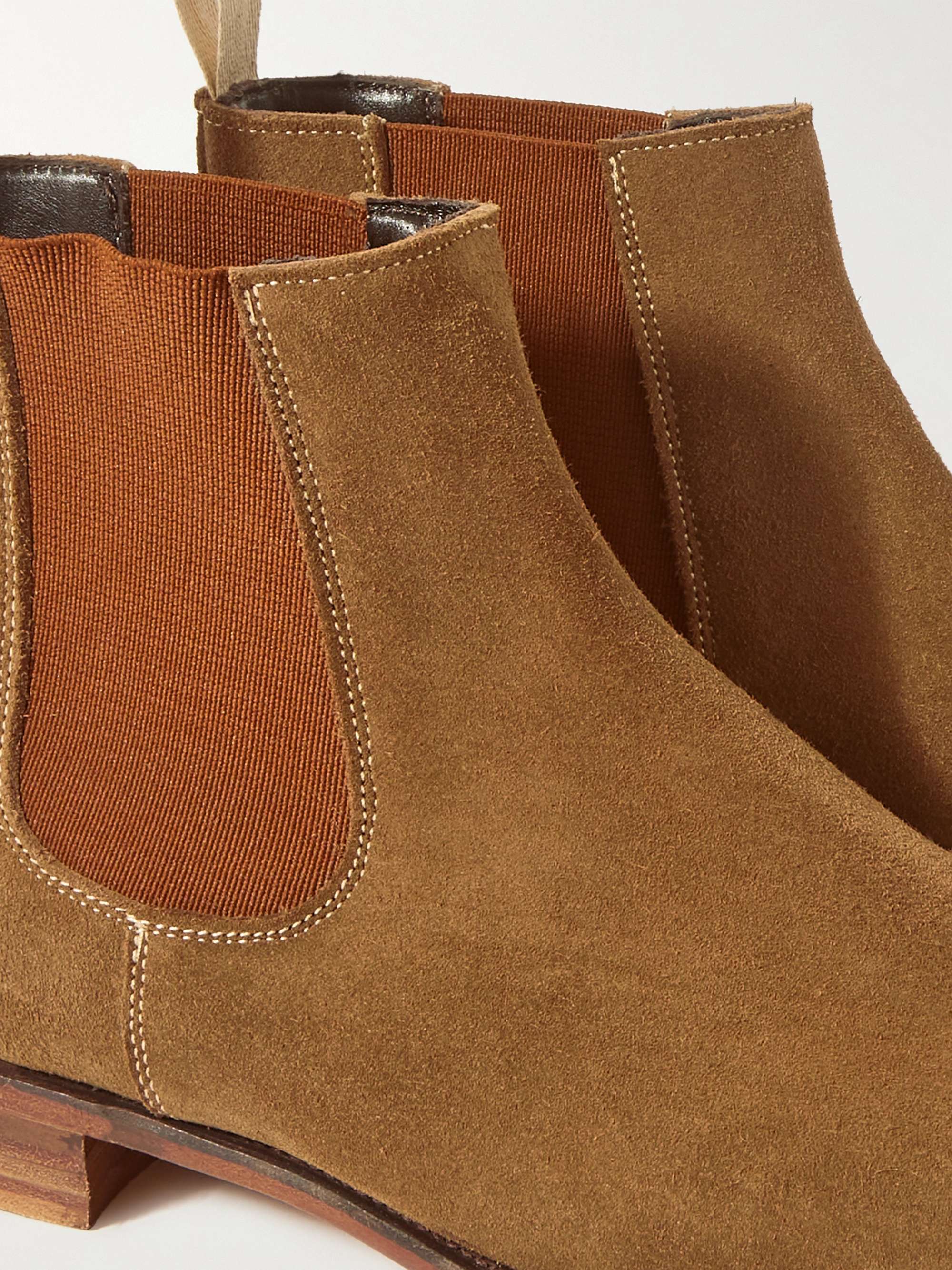 GEORGE CLEVERLEY Jason Suede Chelsea Boots