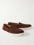 George Cleverley Joey Full Grain Suede Penny Loafers Mr Porter George Cleverley Joey Full Grain Suede Penny Loafers Mr Porter