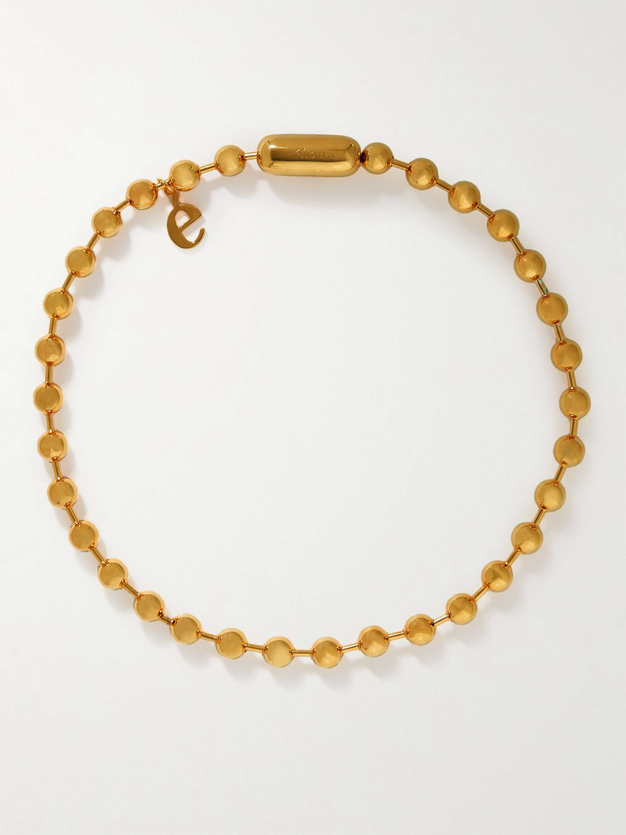 ÉLIOU Nils Gold-Plated Necklace