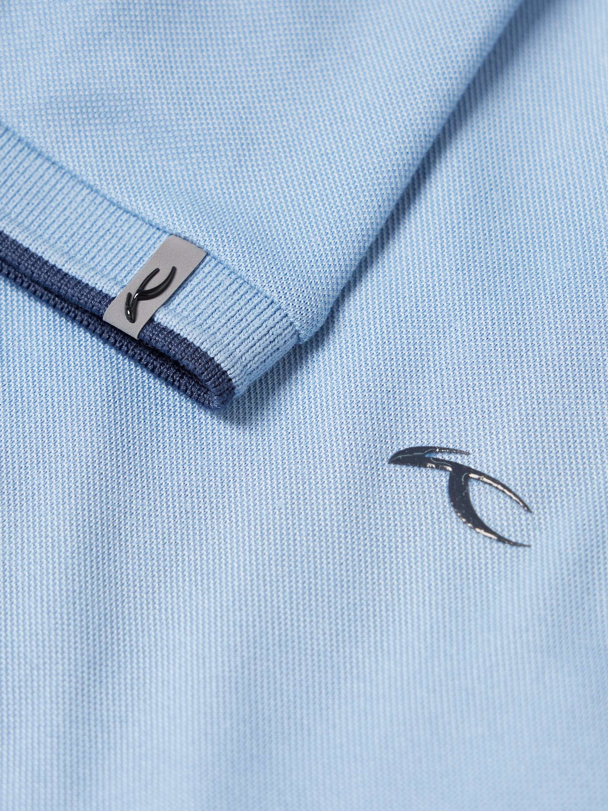 KJUS GOLF Stan Stretch Cotton-Blend Polo Shirt