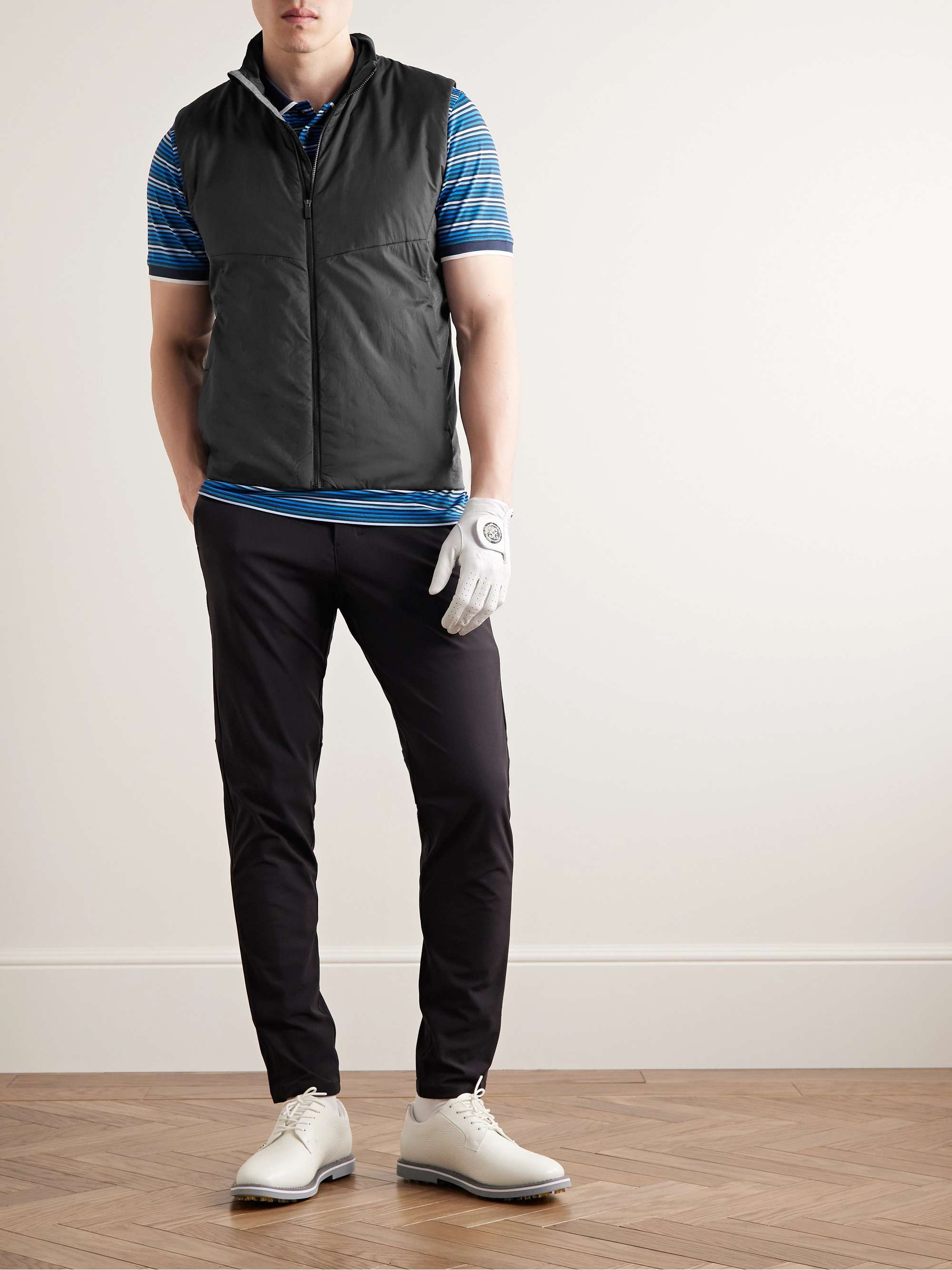 KJUS GOLF Padded Shell and Stretch-Jersey Golf Gilet