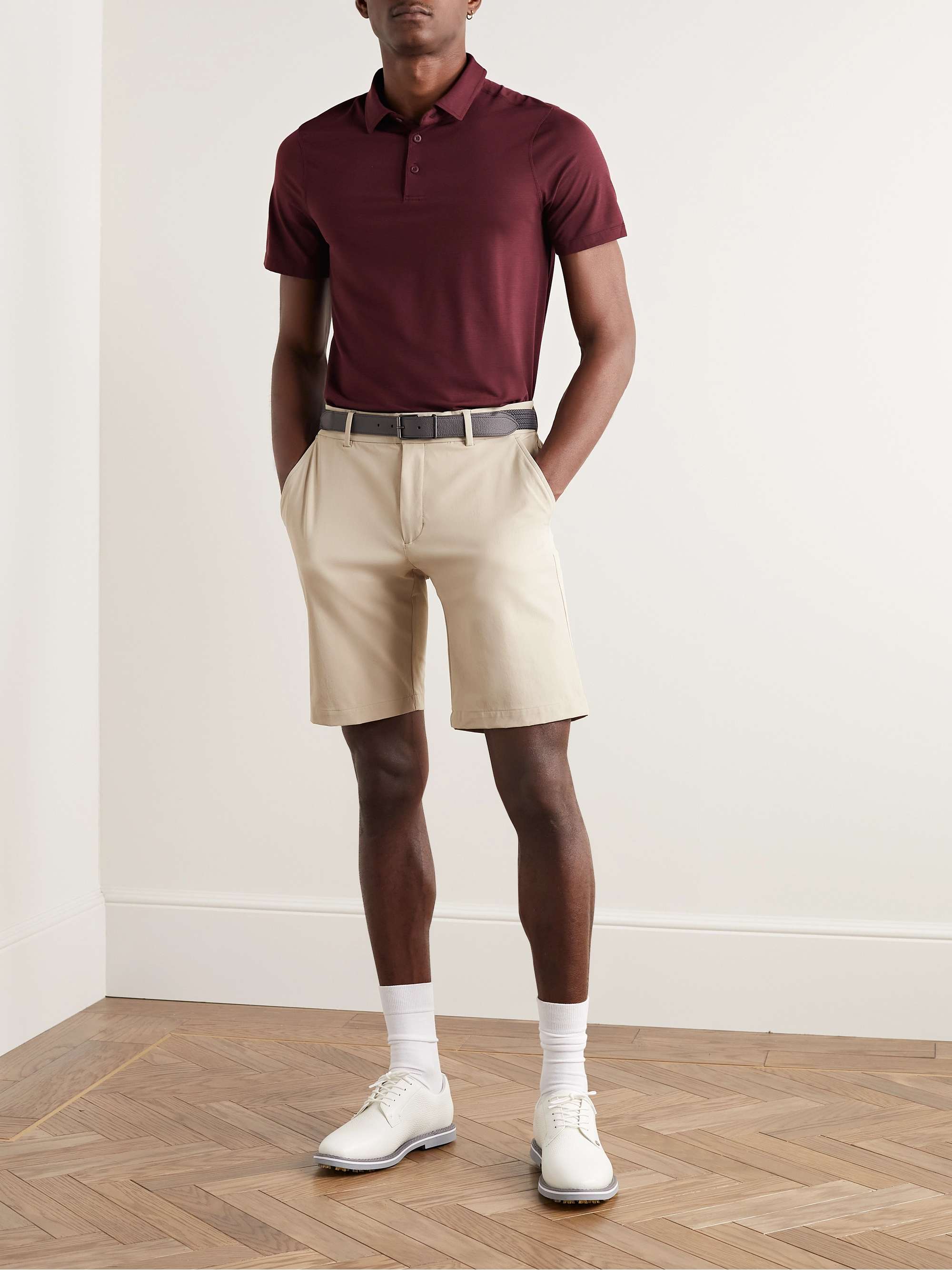 Iver Slim-Fit Stretch-Twill Golf Shorts