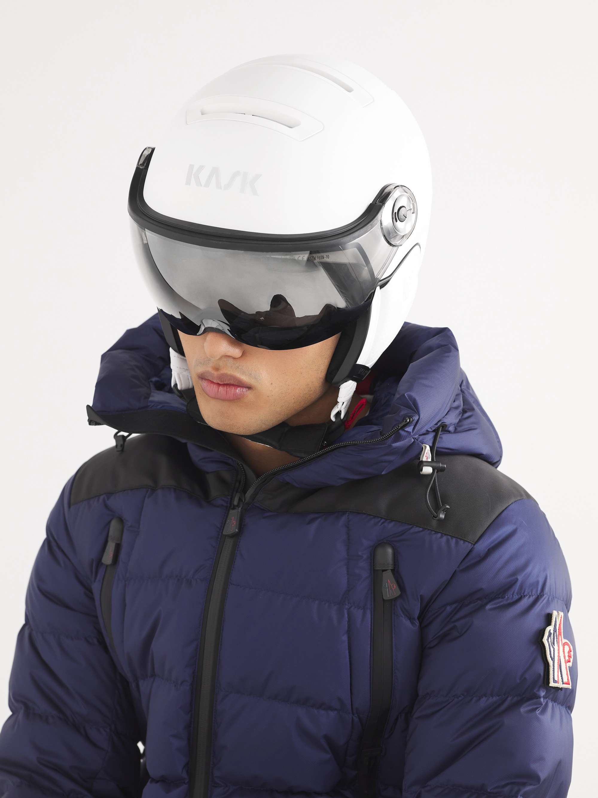 KASK Shadow Logo-Embossed Ski Helmet