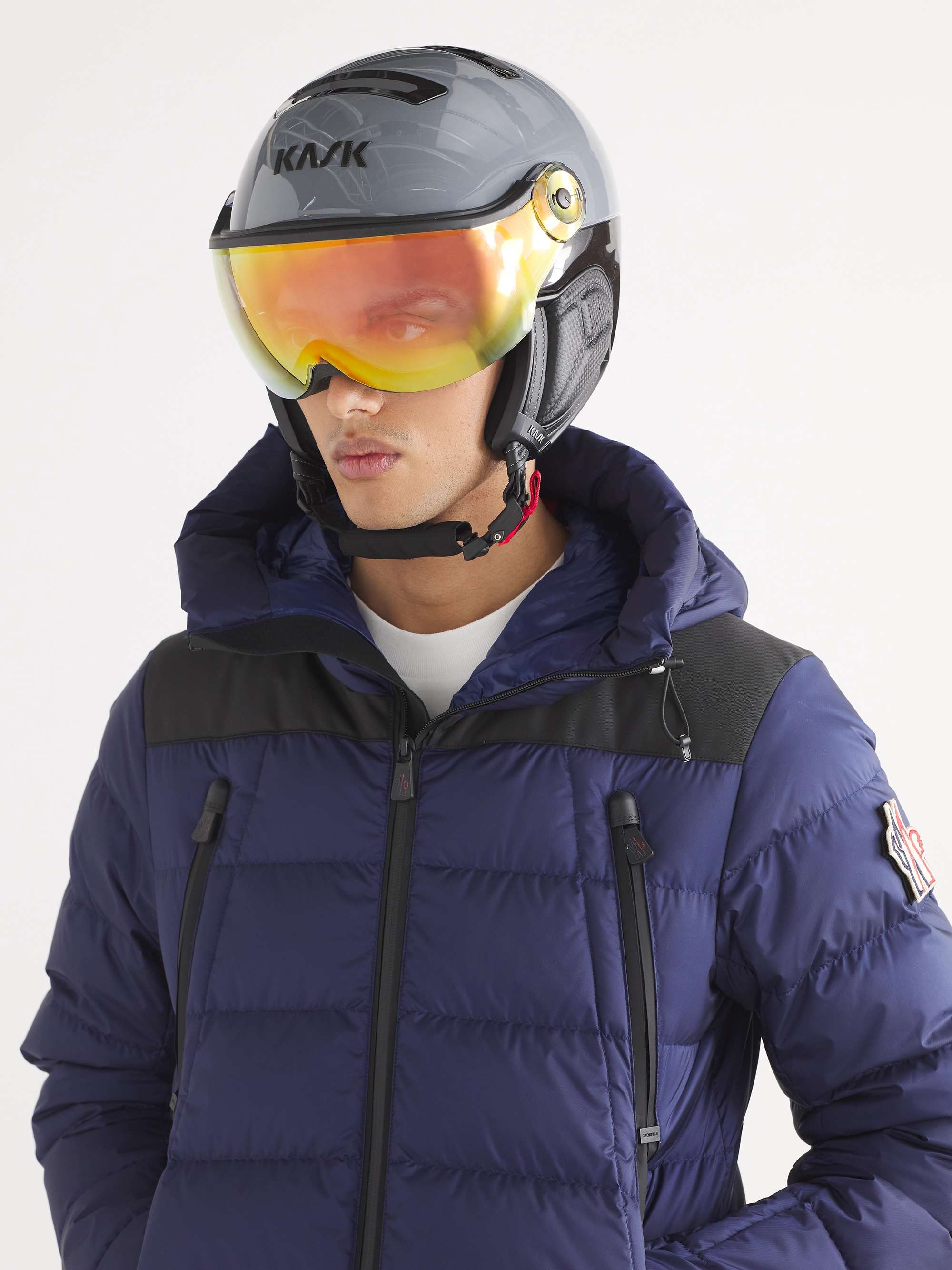 KASK Montecarlo Logo-Print Ski Helmet