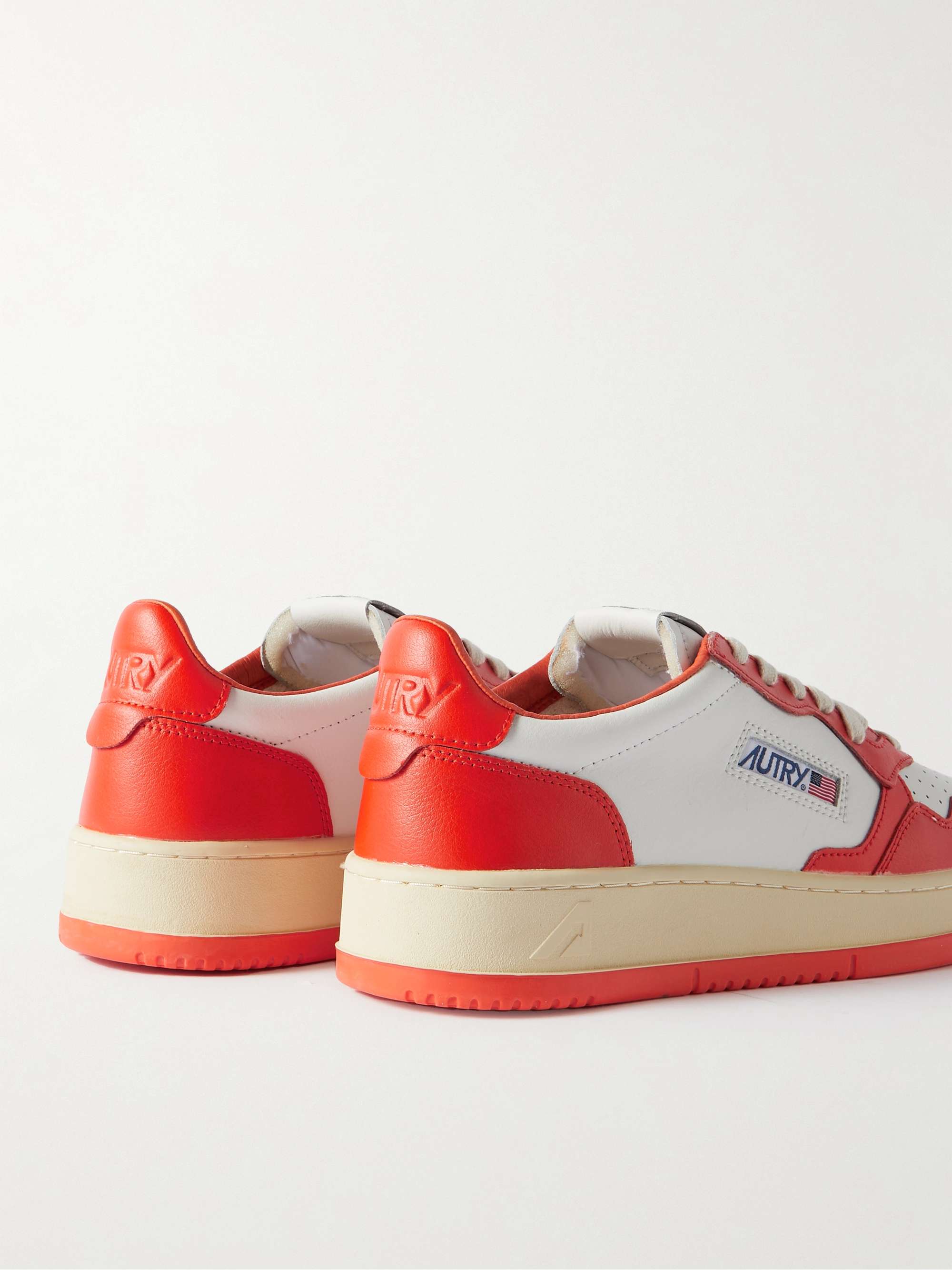 AUTRY Medalist Two-Tone Leather Sneakers