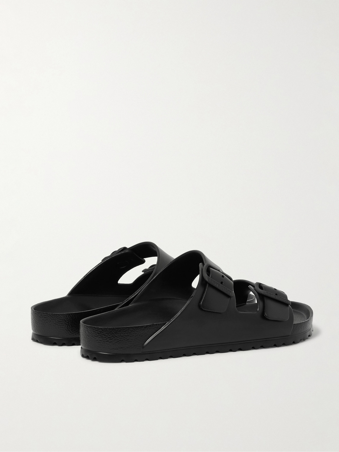 Shop Birkenstock Arizona Eva Sandals In Black