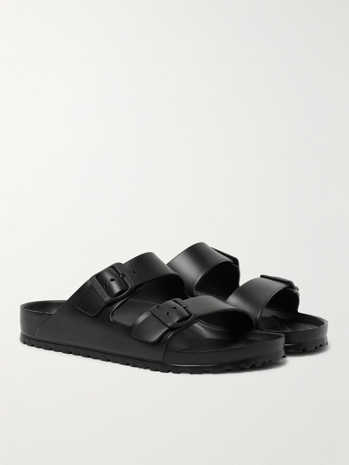 Shop Birkenstock Arizona Eva Sandals In Black