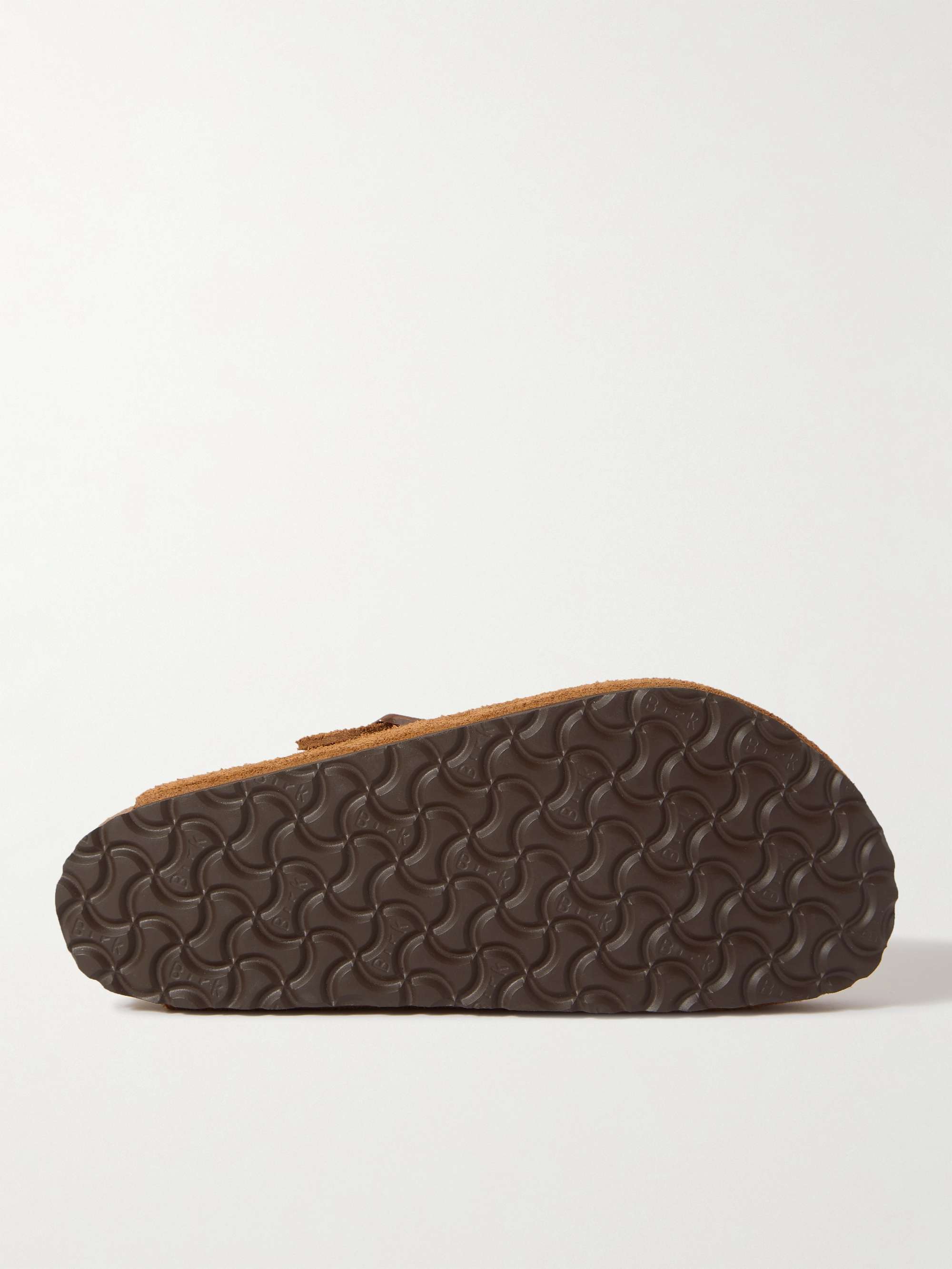 BIRKENSTOCK Boston Suede Clogs