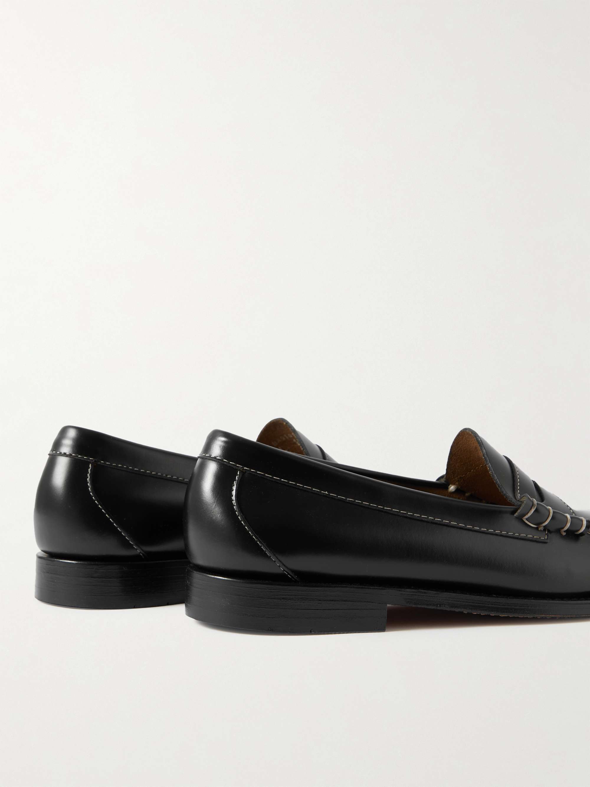 G.H. BASS & CO. Weejuns Heritage Larson Leather Penny Loafers
