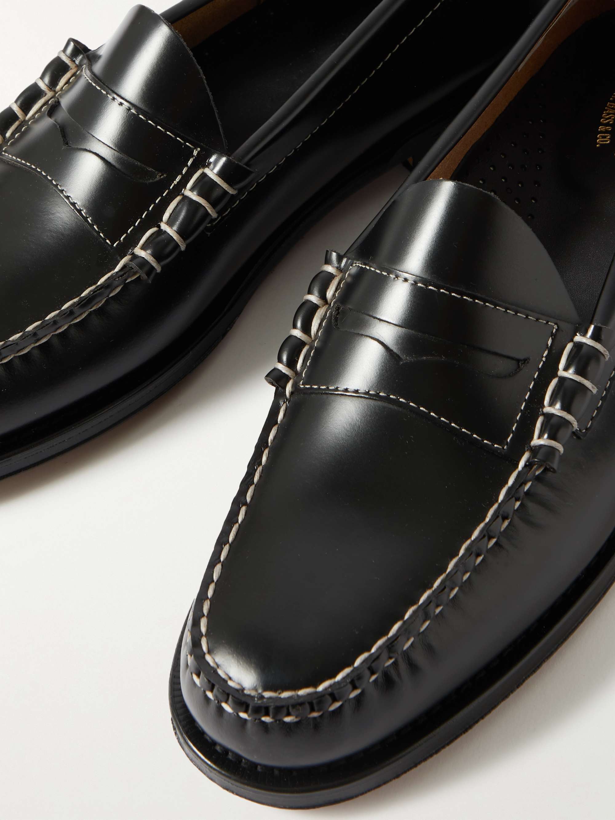 G.H. BASS & CO. Weejuns Heritage Larson Leather Penny Loafers