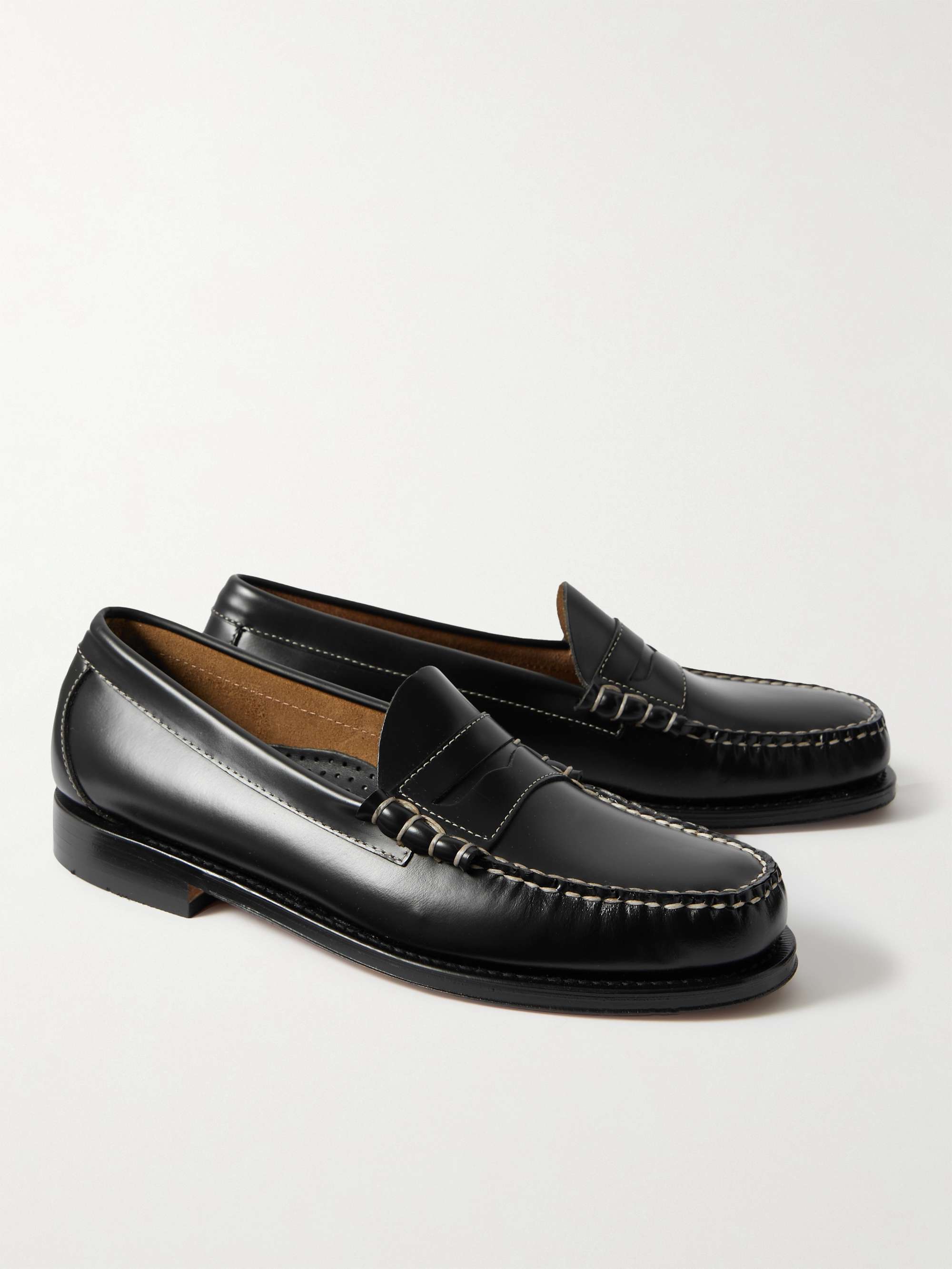 G.H. BASS & CO. Weejuns Heritage Larson Leather Penny Loafers