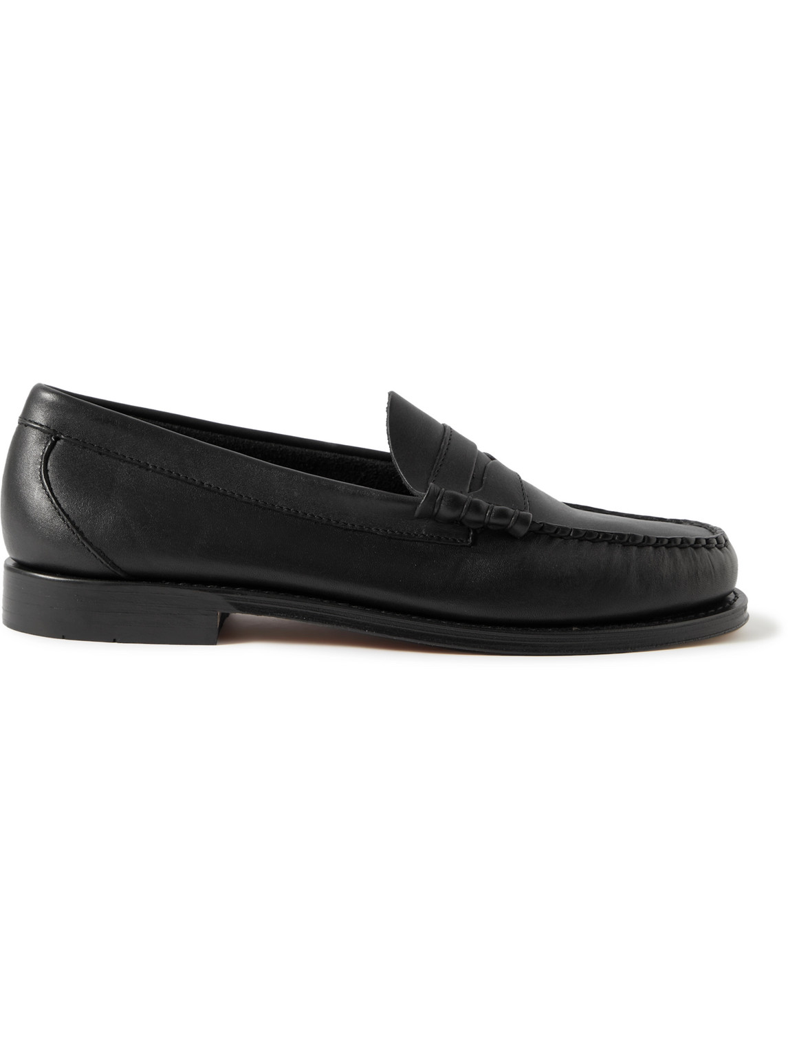 G.h. Bass & Co. Weejuns Heritage Larson Leather Penny Loafers In Black