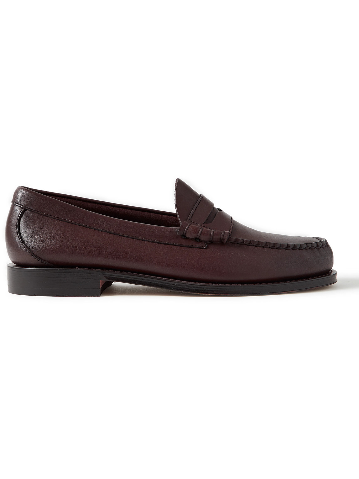 Shop G.h. Bass & Co. Weejuns Heritage Larson Leather Penny Loafers In Brown