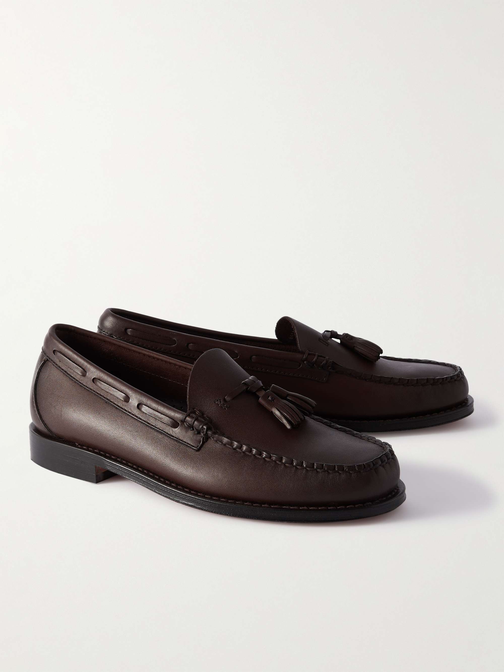 G.H. BASS & CO. Weejuns Heritage Larkin Leather Tasselled Loafers