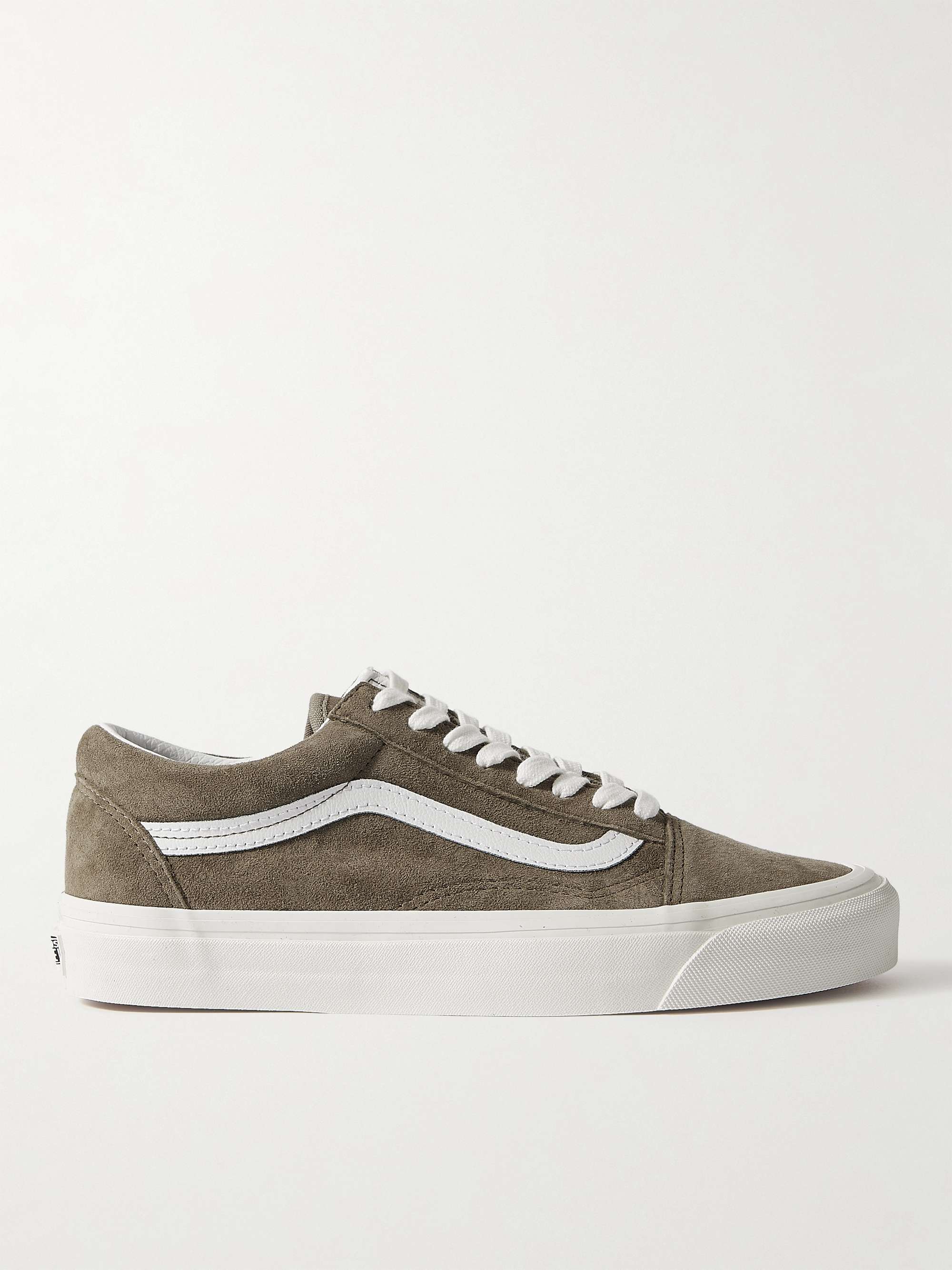 Anaheim Factory Old Skool 36 DX Leather-Trimmed Suede Sneakers